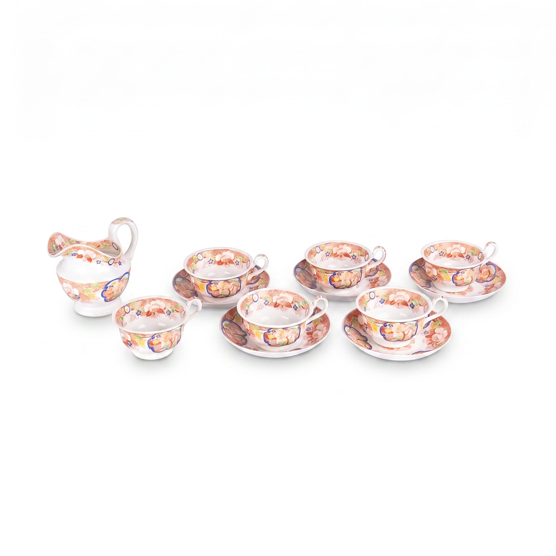 Servies met Chinoiserie-patroon, 19e eeuw-1