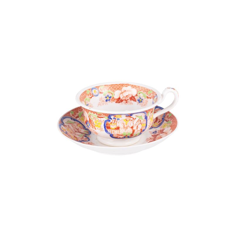 Servies met Chinoiserie-patroon, 19e eeuw-zoom-