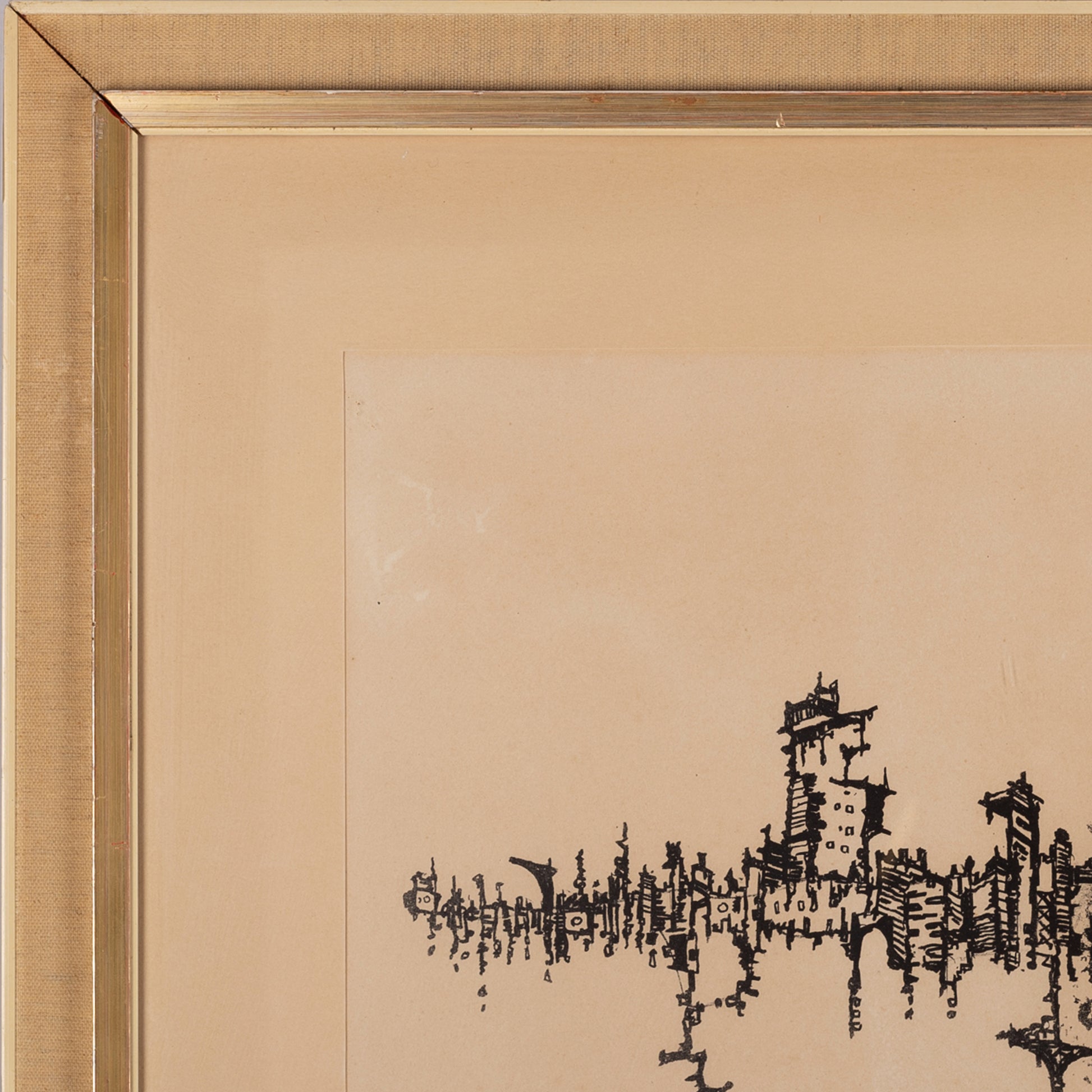 Jaap Kraanen, 'Verwoeste stad'; 1965-3