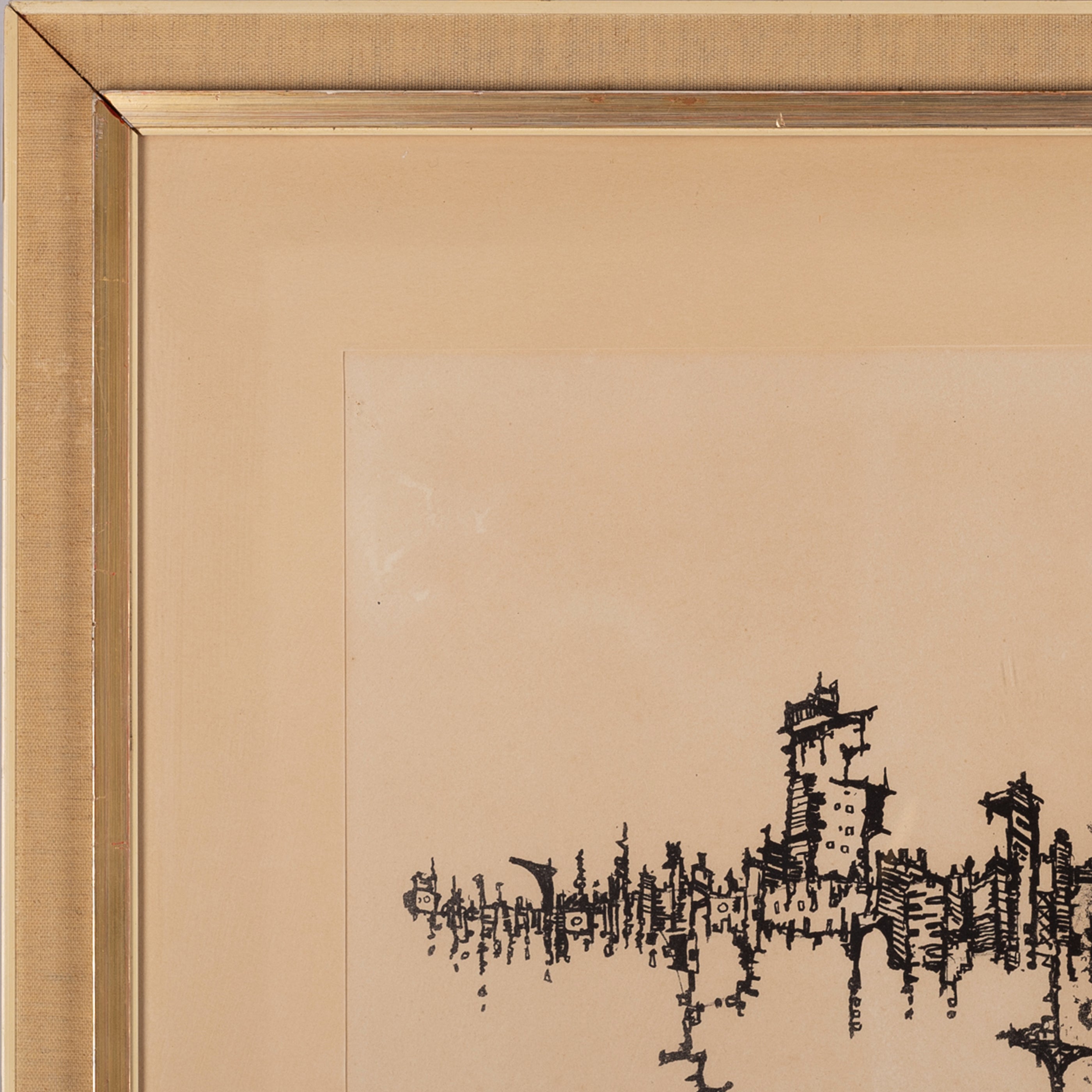 Jaap Kraanen, 'Verwoeste stad'; 1965-zoom-3