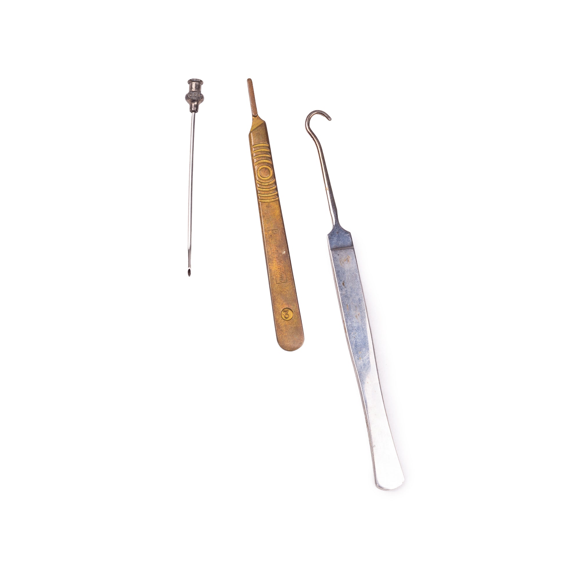 Antieke chirurgie instrumenten, ca. 1900-2