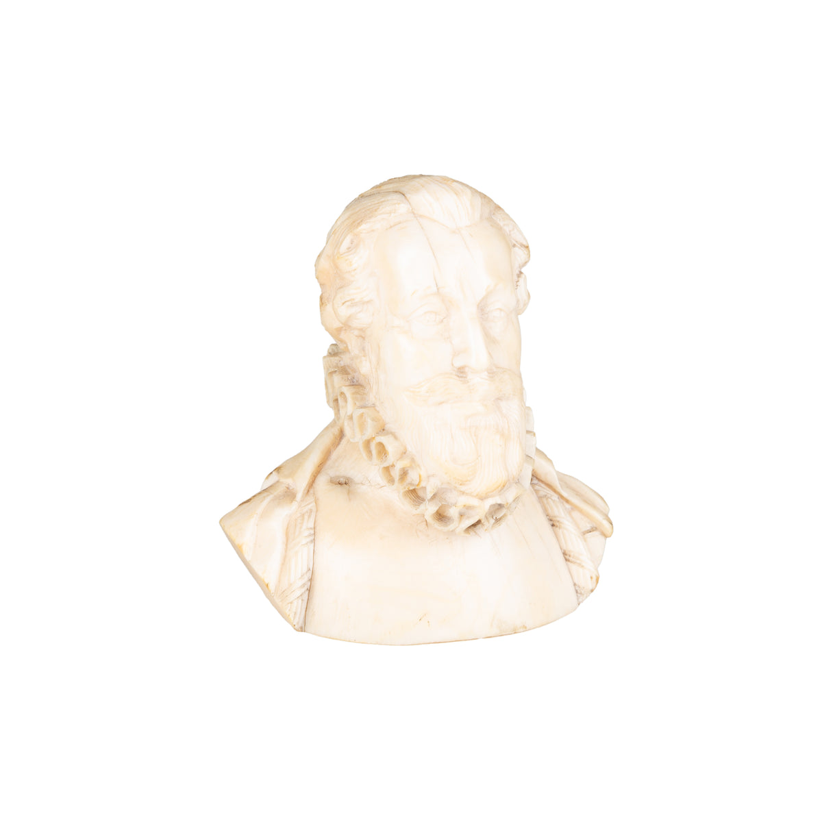 Ivoren borstbeeldje Hendrik IV, 19de eeuw-zoom-2