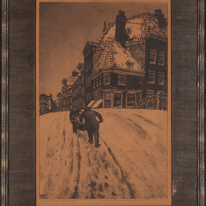 Cornelis Brand, 'Lijnbaansgracht', 1913-zoom-
