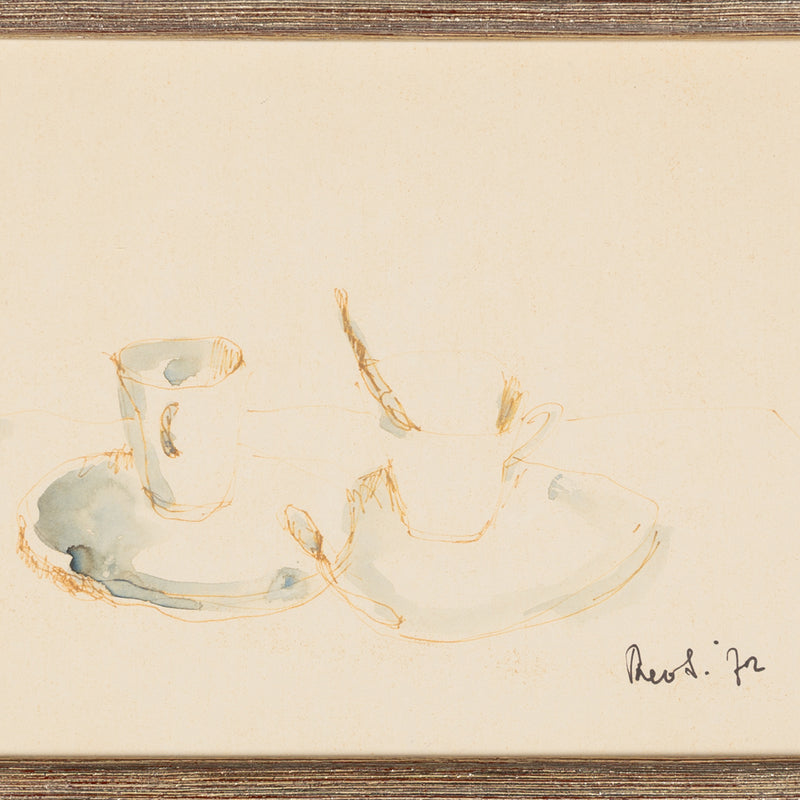 Theo Swagemakers, 'Kop en schotels', 1972-zoom-