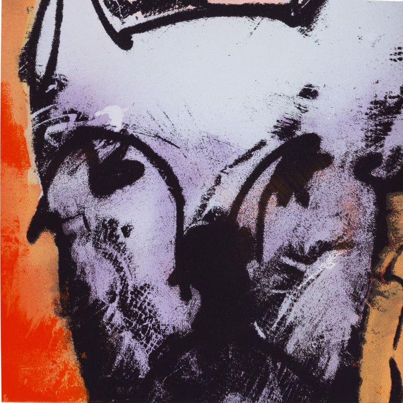 Herman Brood, 'Man met hond'; 2000-zoom-