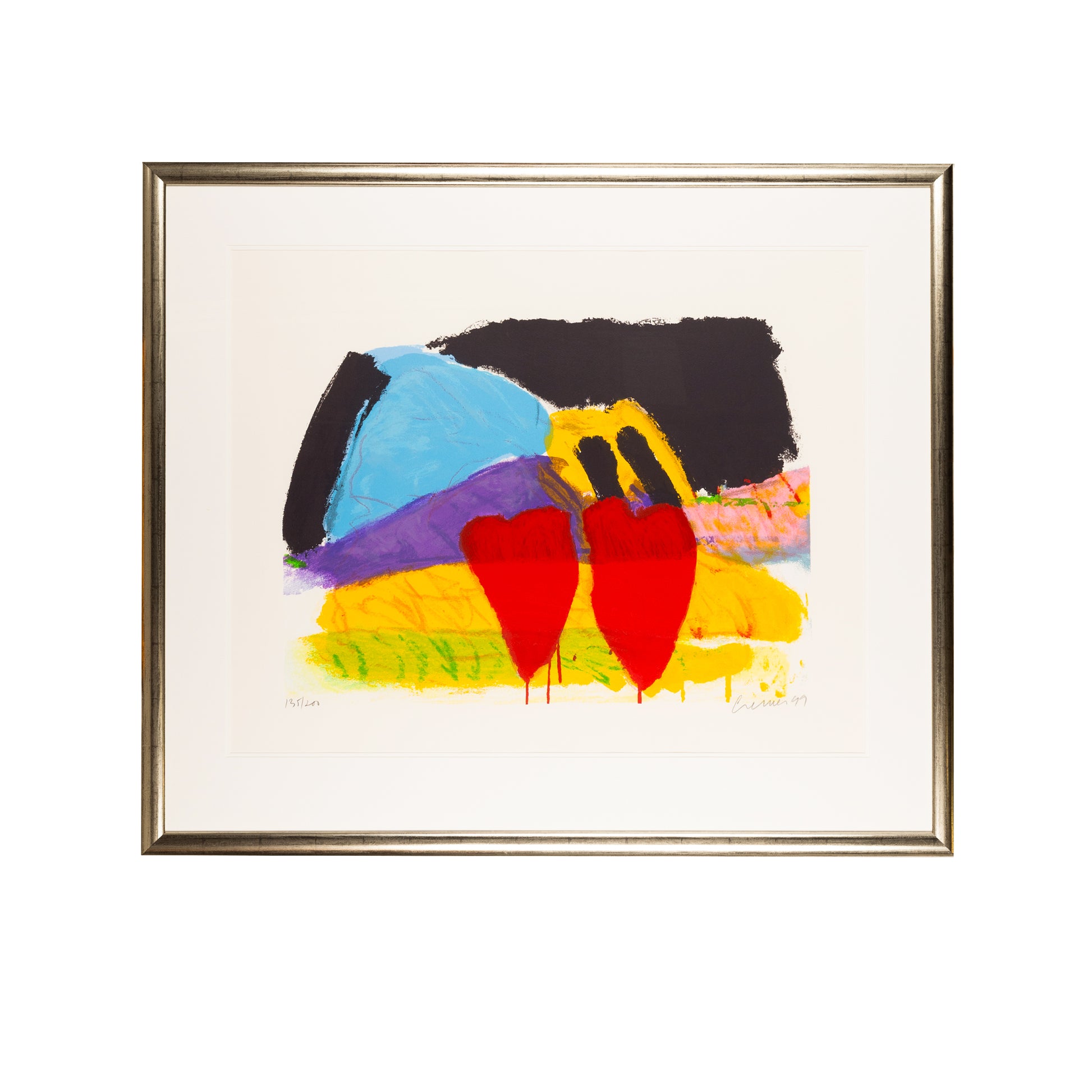 Jan Cremer, 'Red tulips'; 1999-1