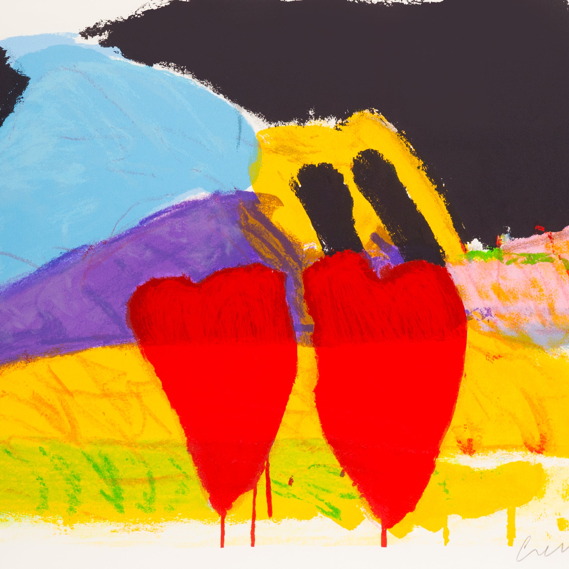 Jan Cremer, 'Red tulips'; 1999-2
