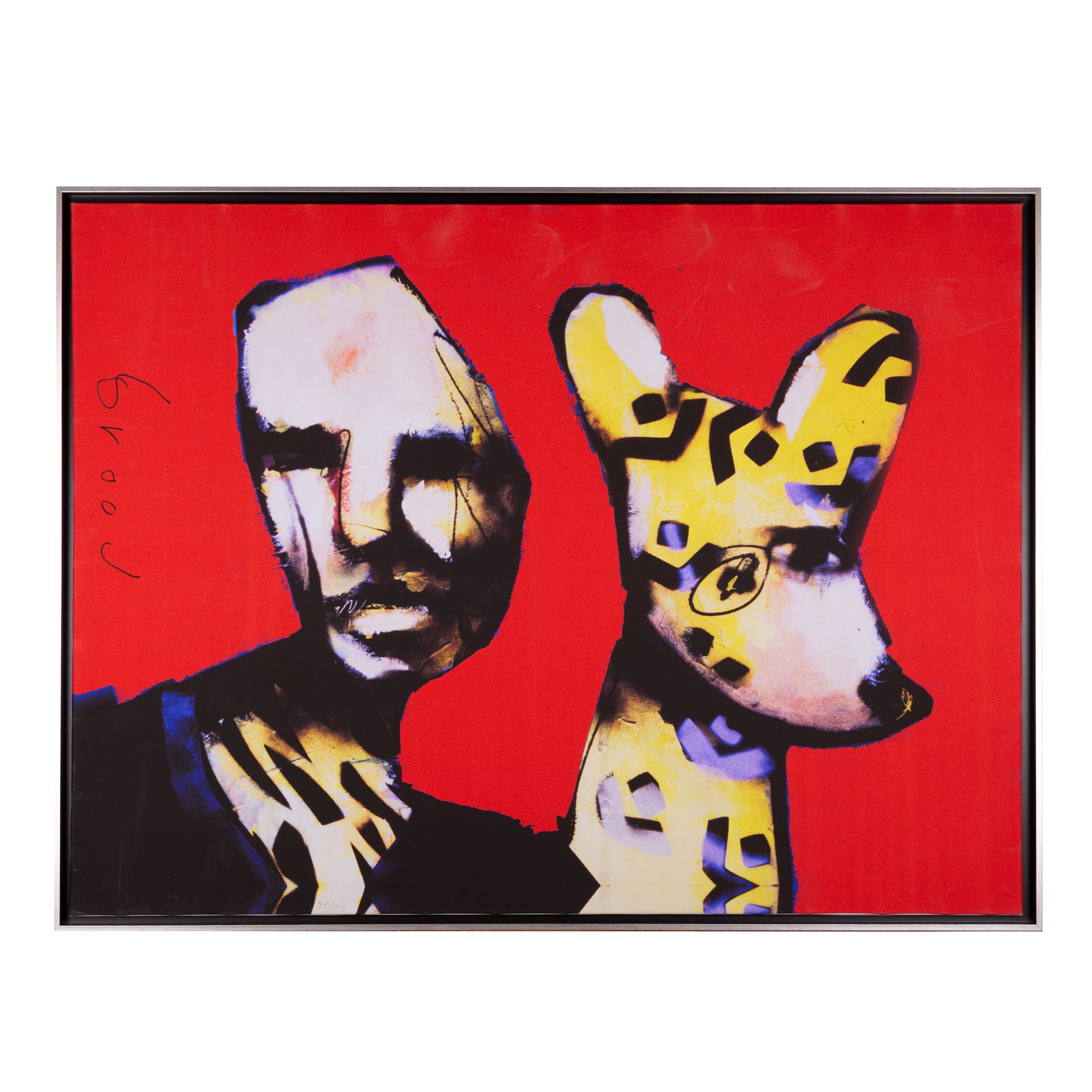 Herman Brood, 'Man met hond'