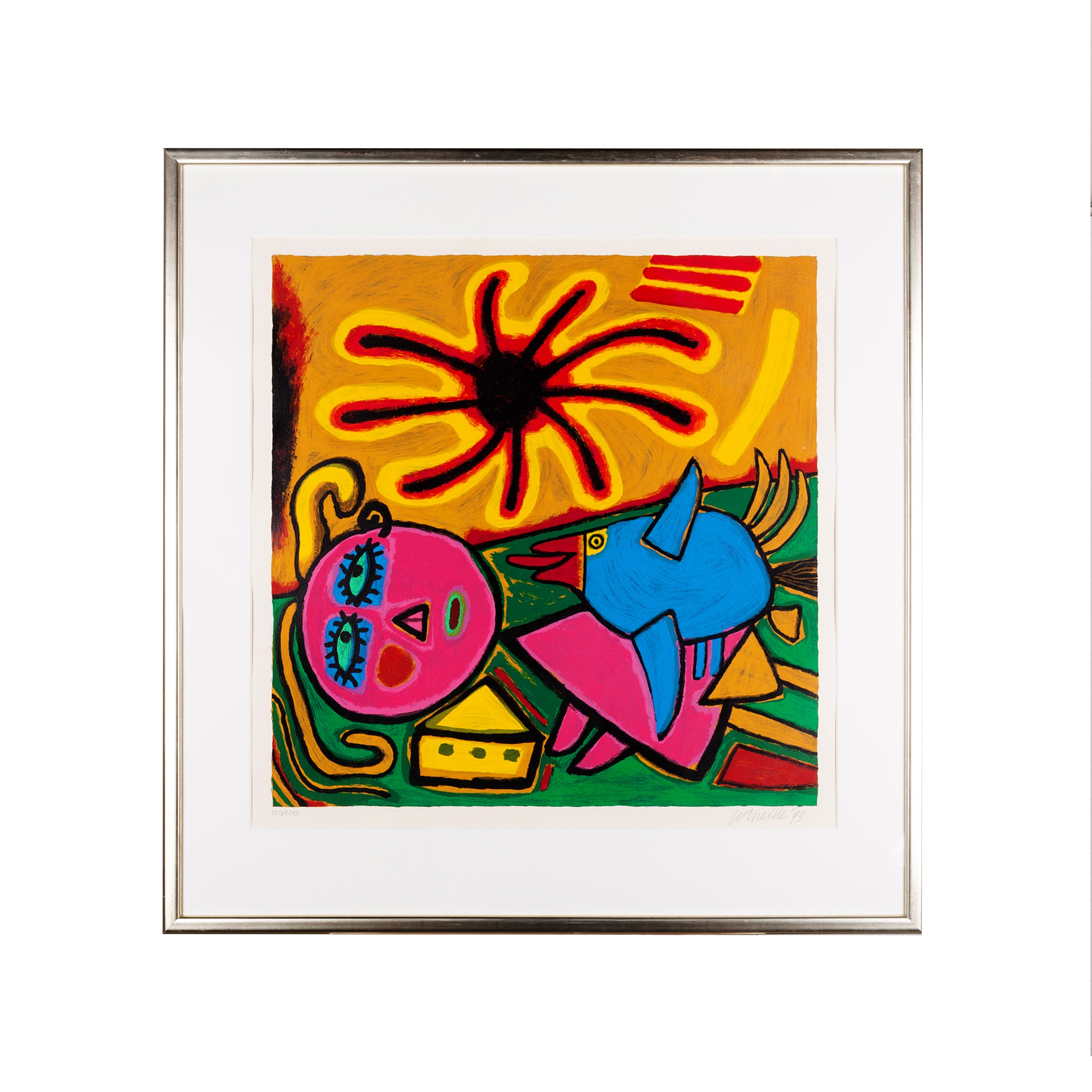 Corneille, 'L’ Oiseau bleu, grand soleil'; 1993-zoom-1