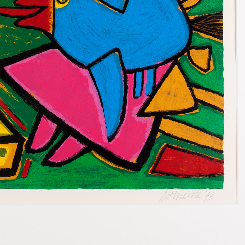 Corneille, 'L’ Oiseau bleu, grand soleil'; 1993-zoom-