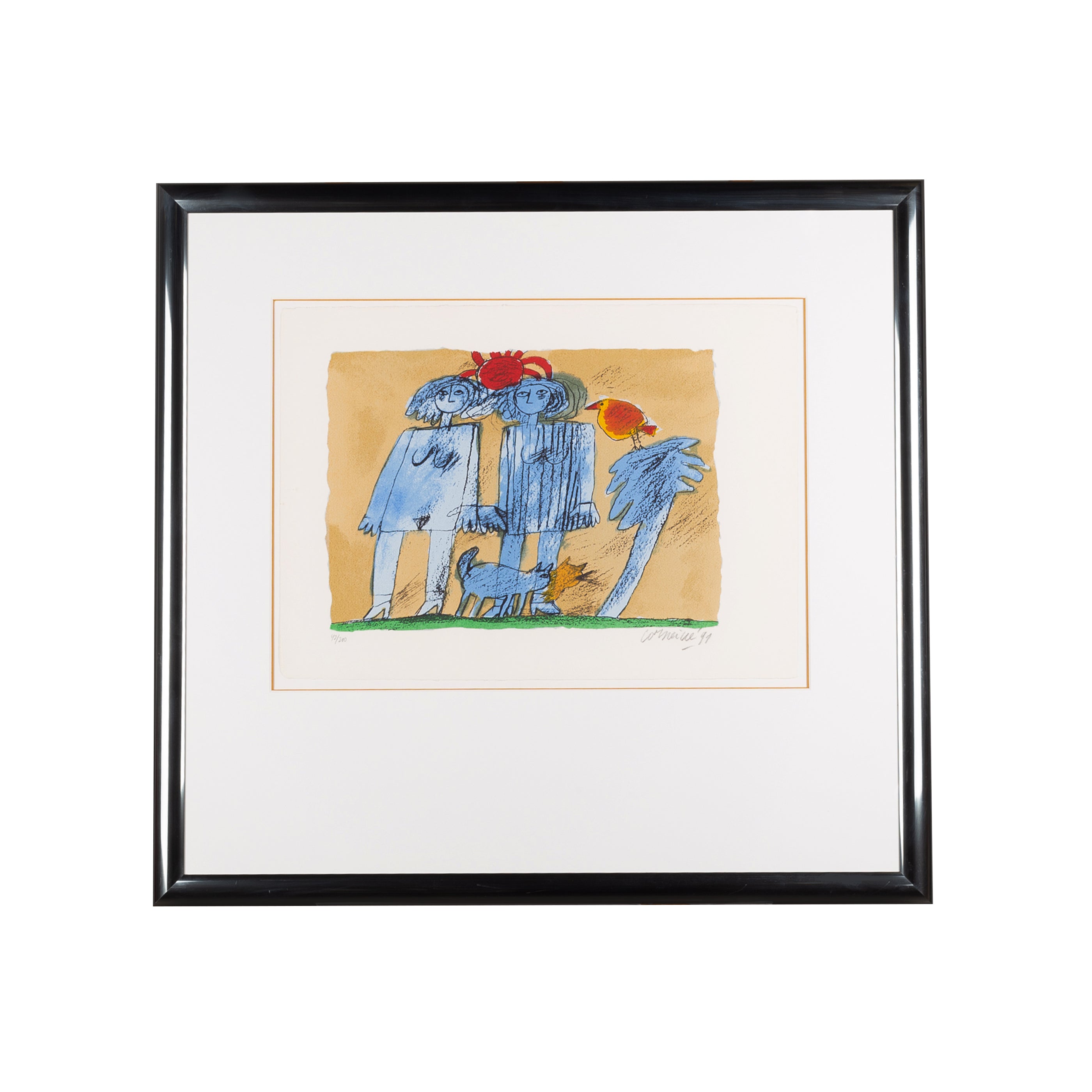 Corneille, 'La famille'; 1991-zoom-1
