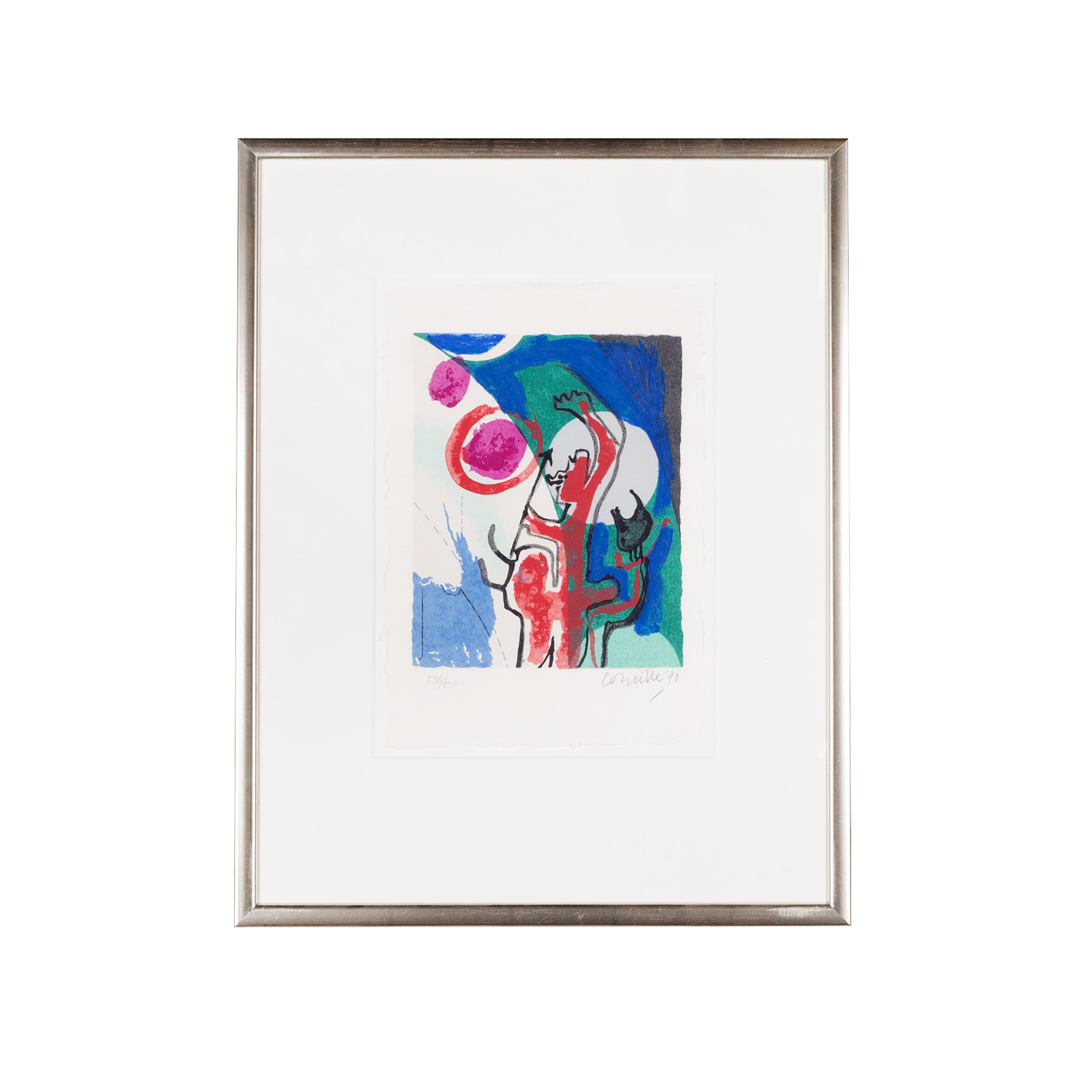 Corneille, 'Een schedel vol stem I'; 1991