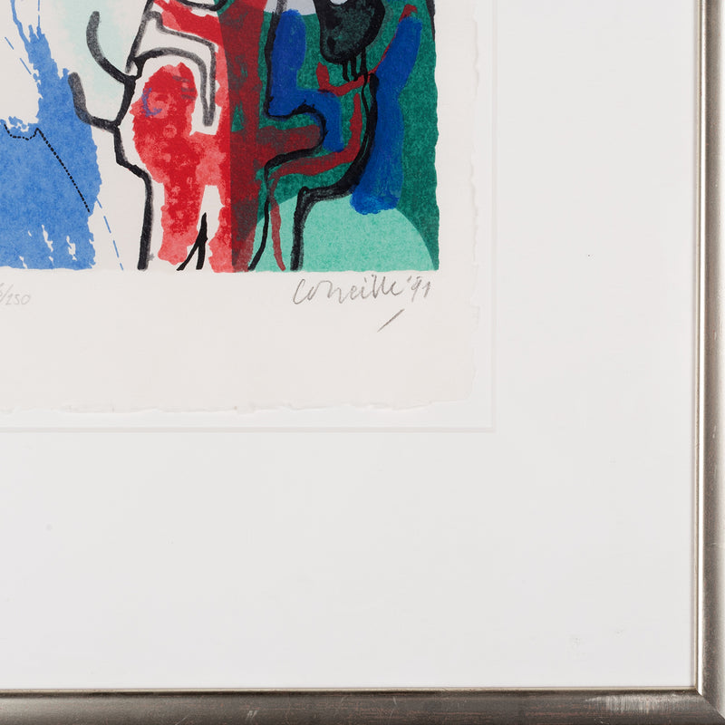 Corneille, 'Een schedel vol stem I'; 1991-zoom-