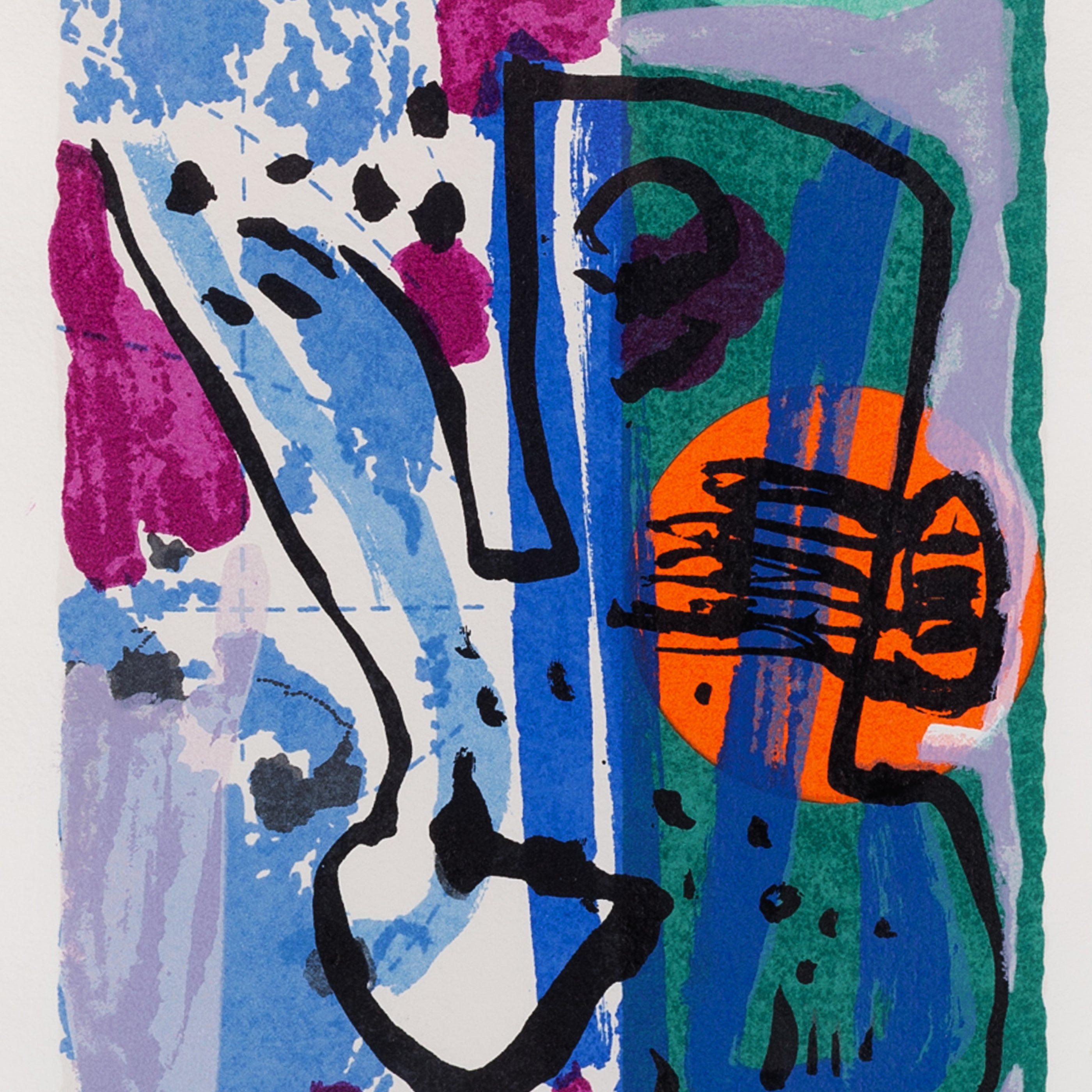 Corneille, 'Een schedel vol stem II'; 1991