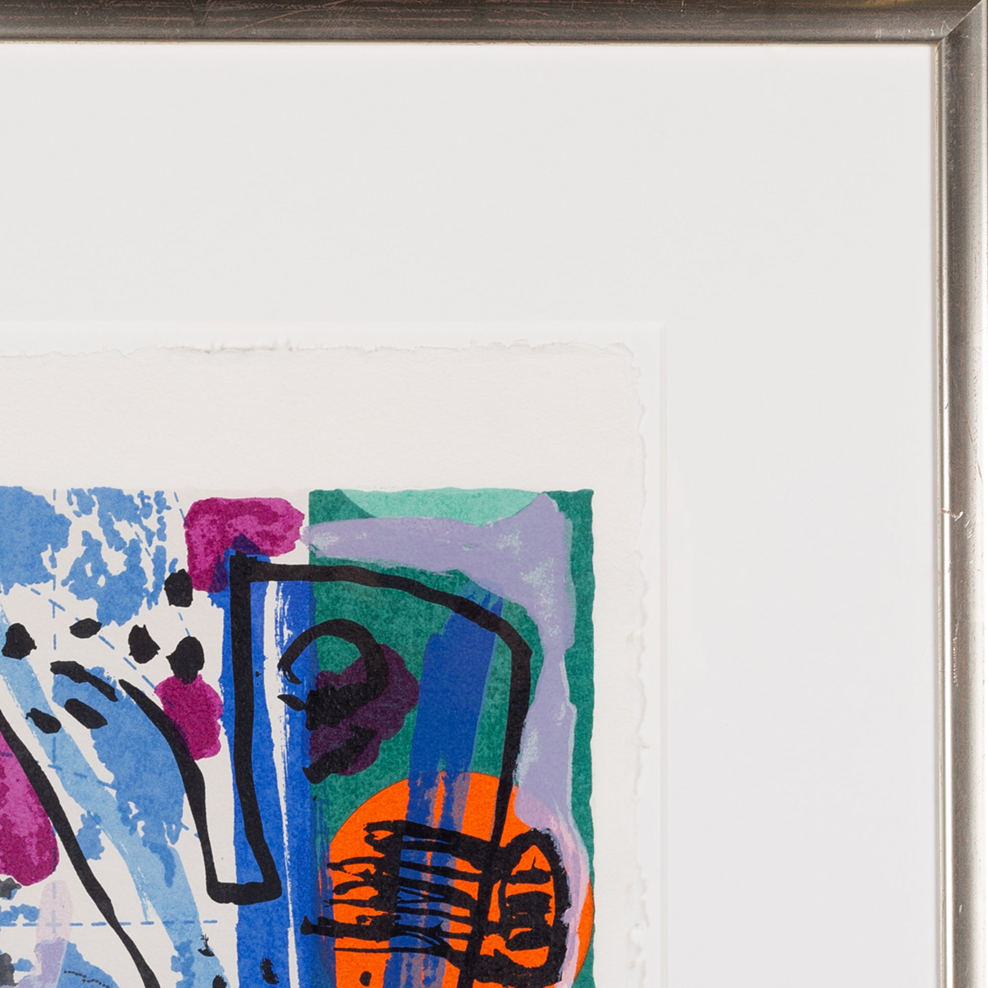 Corneille, 'Een schedel vol stem II'; 1991-4