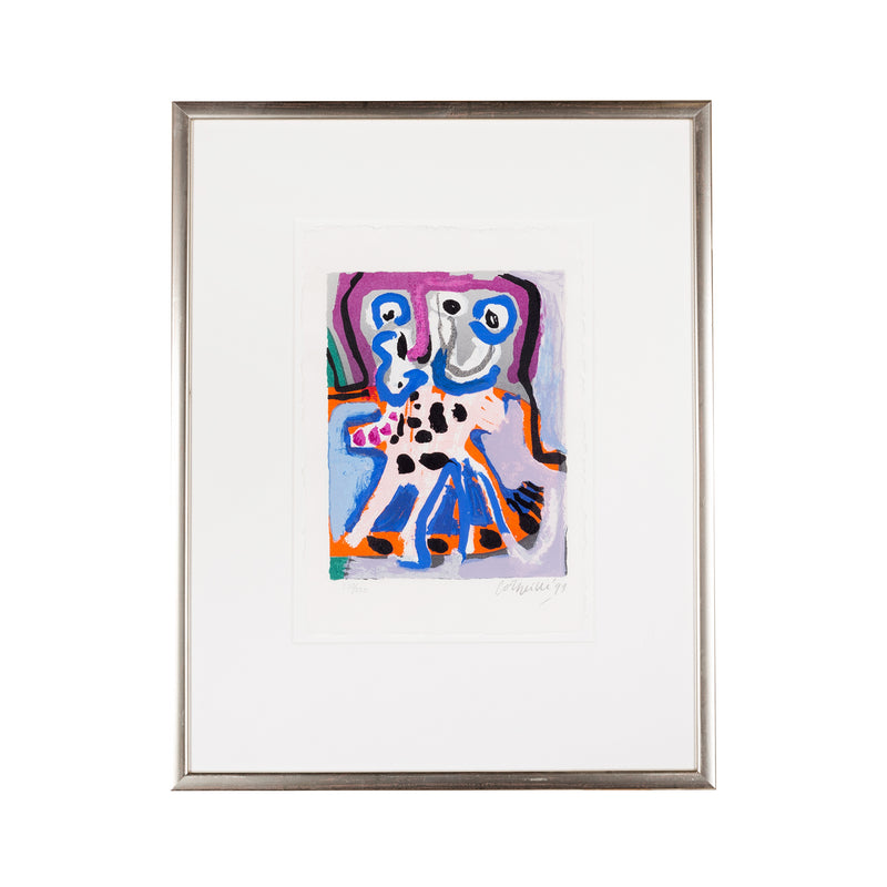 Corneille, 'Een schedel vol stem III'; 1991-zoom-