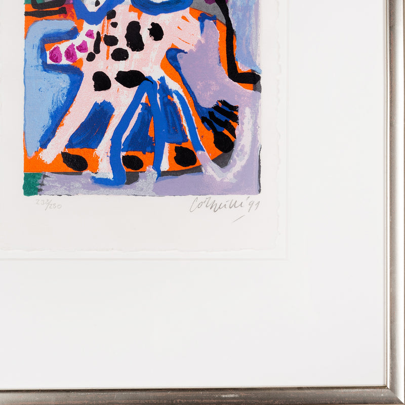 Corneille, 'Een schedel vol stem III'; 1991-zoom-