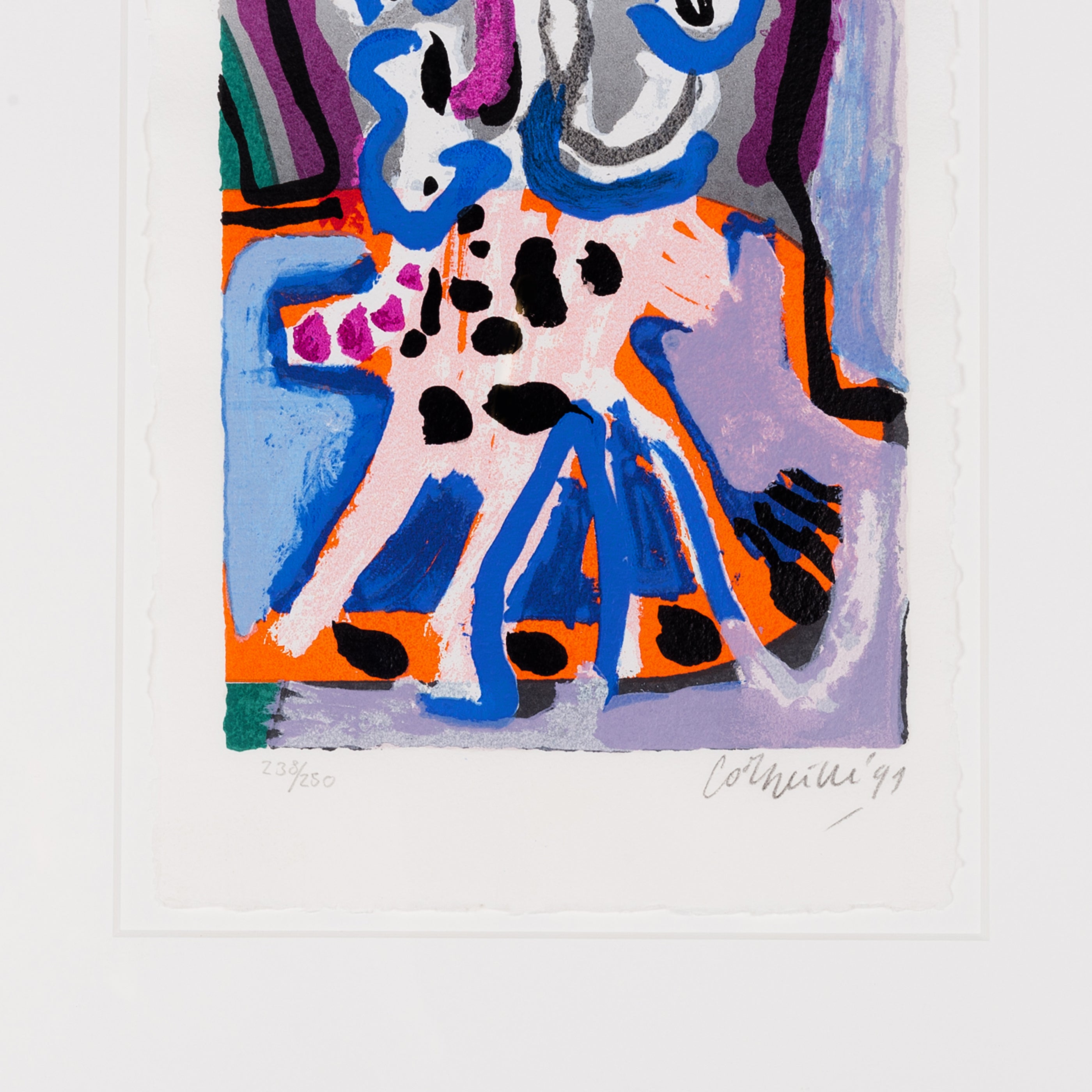 Corneille, 'Een schedel vol stem III'; 1991