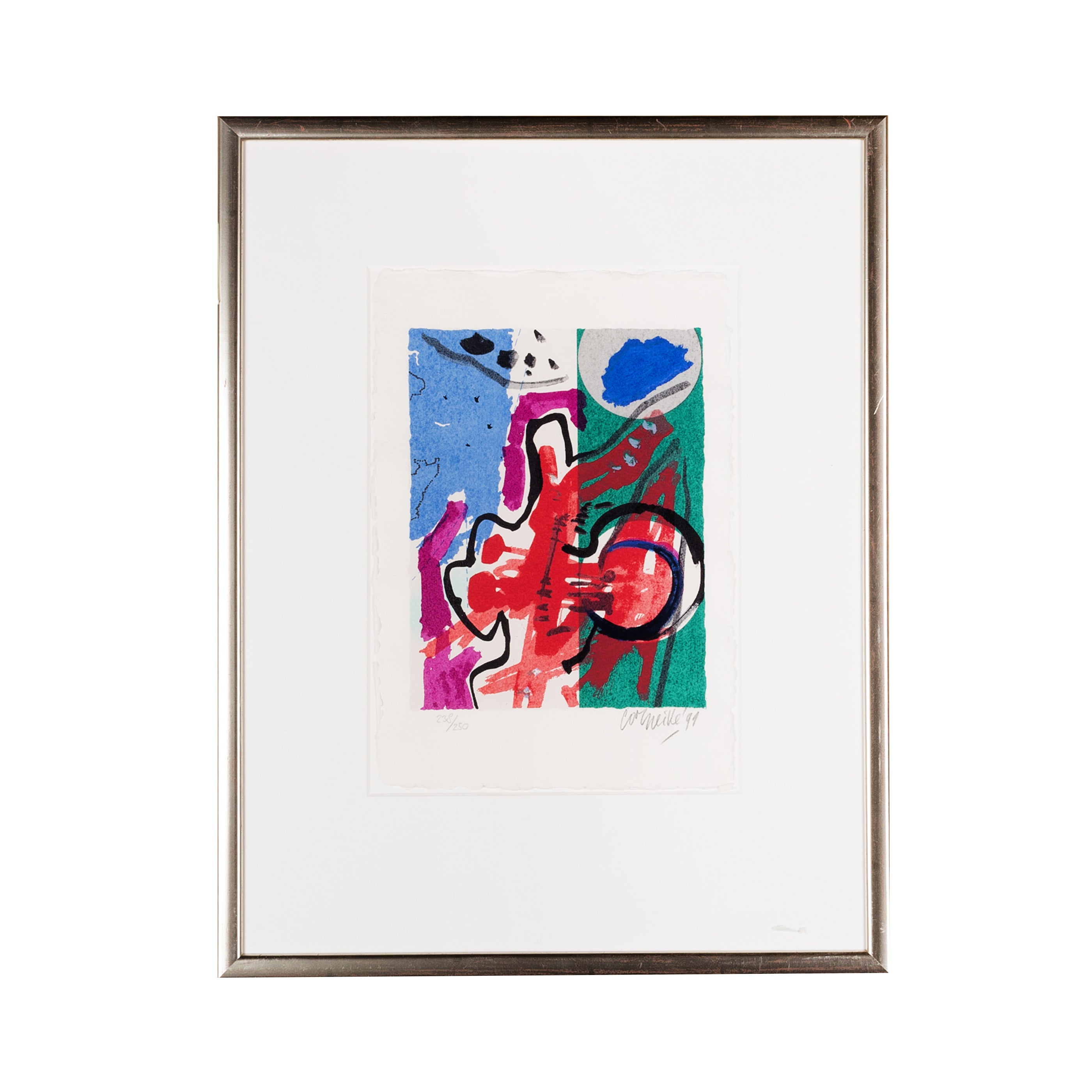 Corneille, 'Een schedel vol stem IV'; 1991