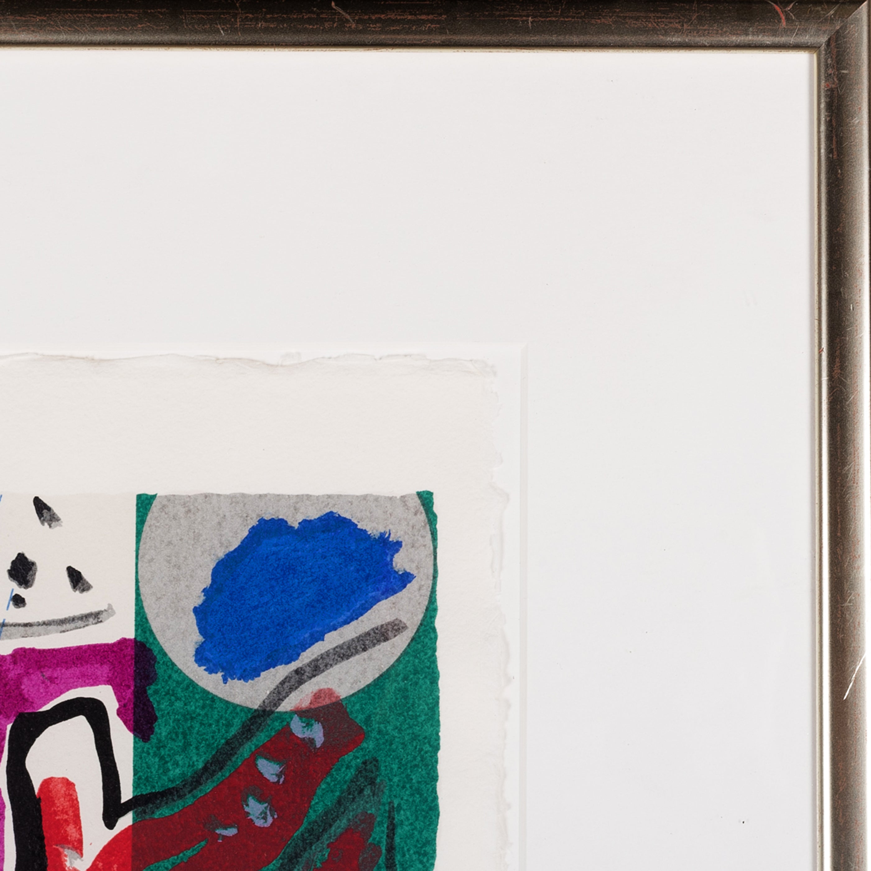 Corneille, 'Een schedel vol stem IV'; 1991-zoom-4