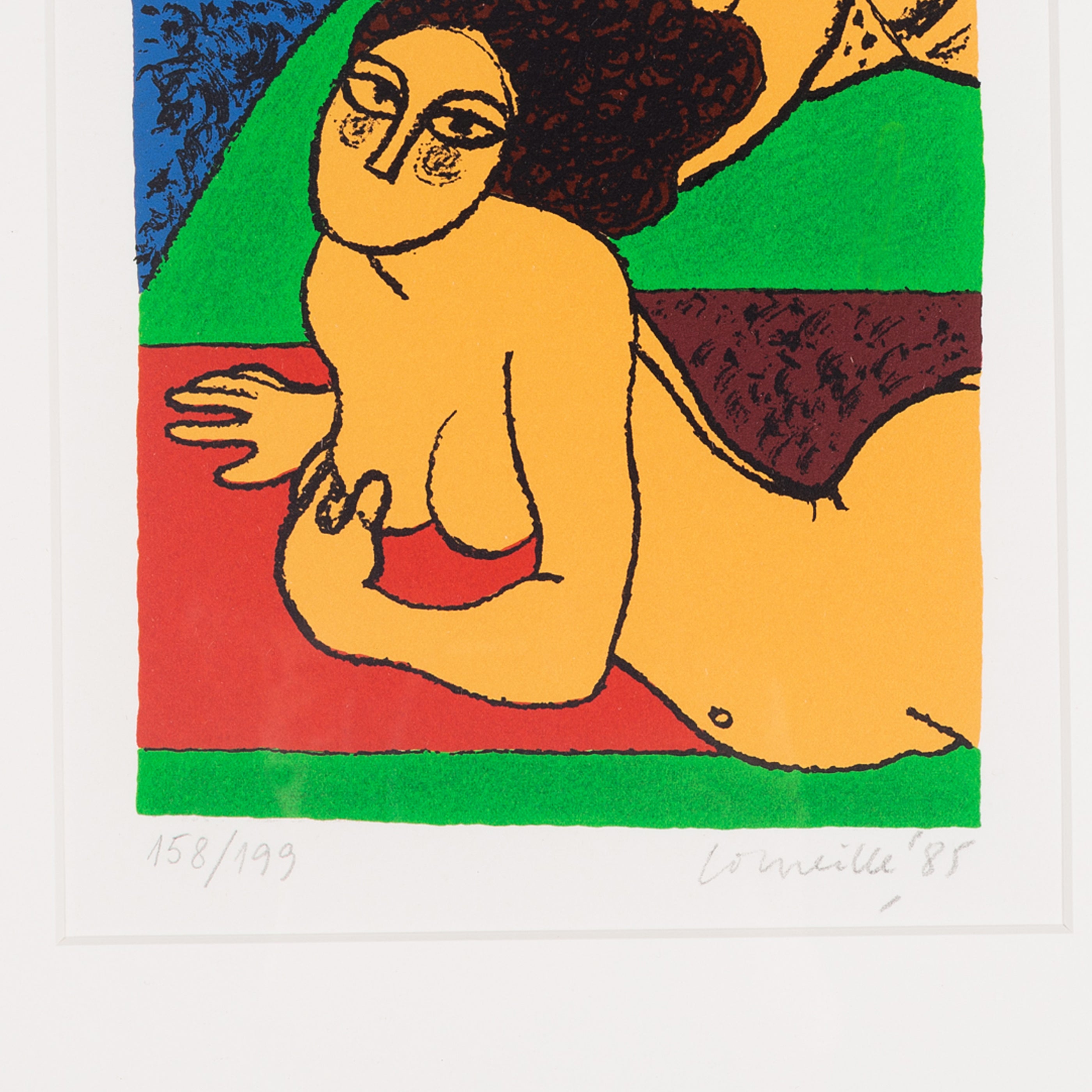 Corneille, 'Méditerranée II'; 1985