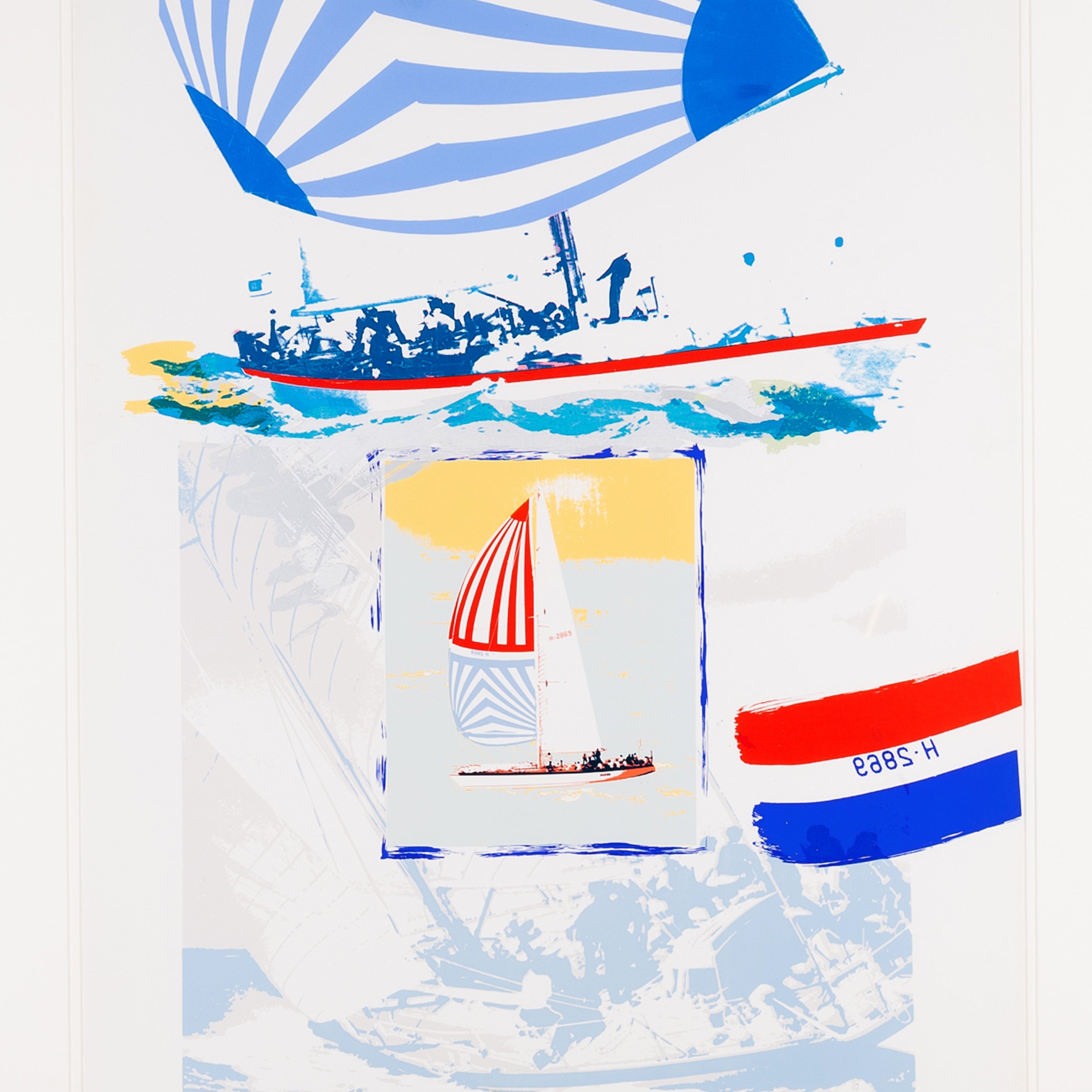Frank Gude, 'The Flyers'; 1982-zoom-2