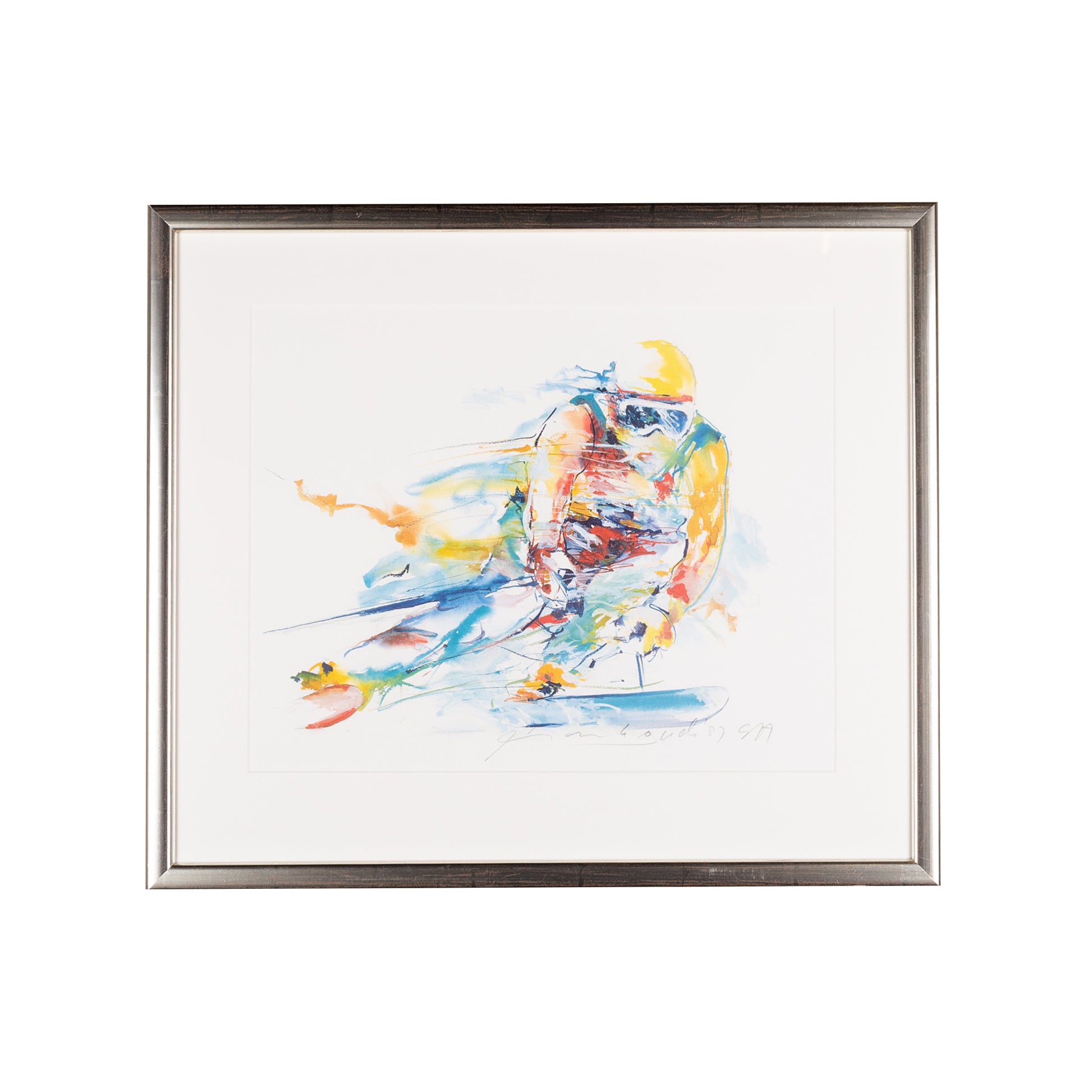 Frank Gude, 'Skiër', 1987-1