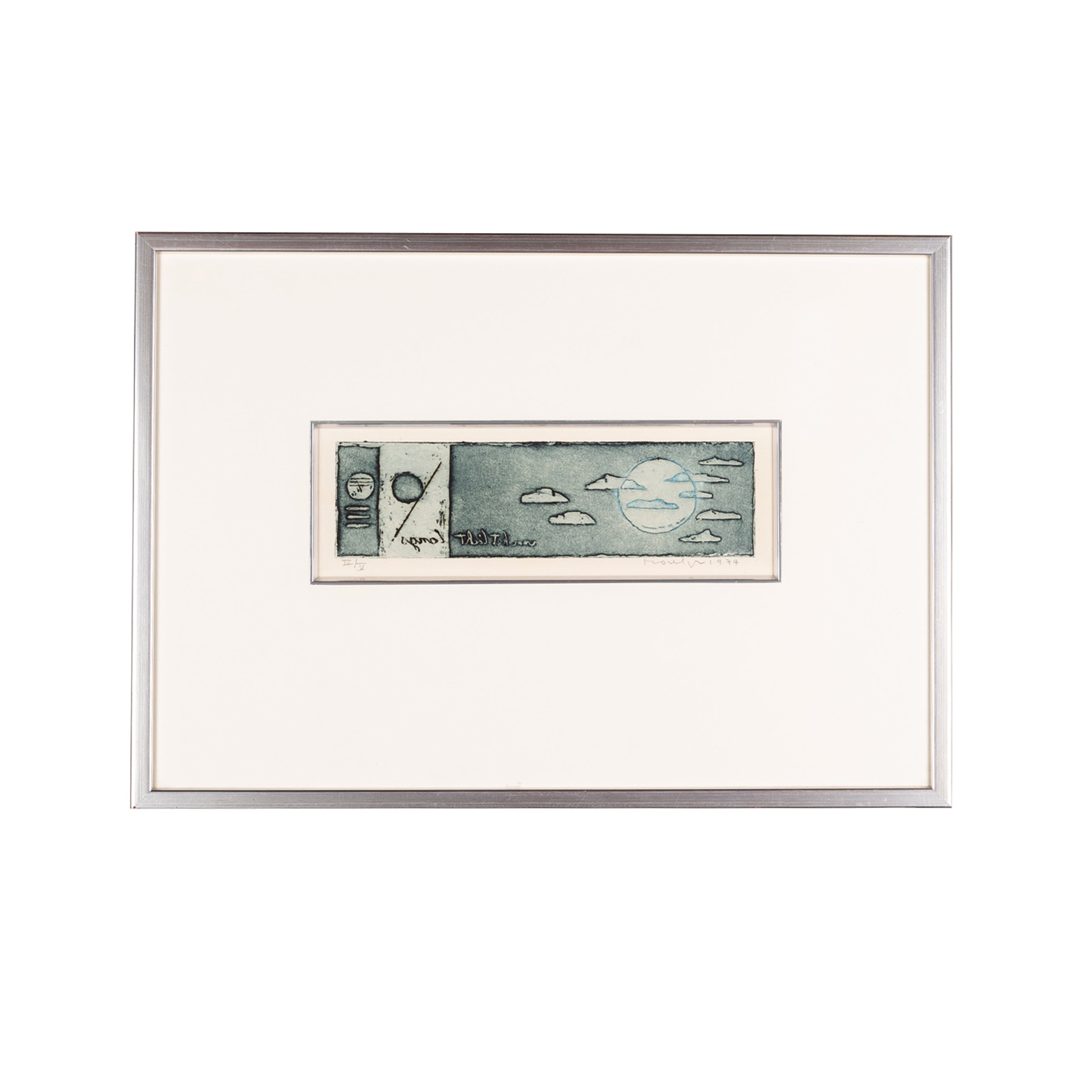 Jan Montyn, 'Voor het licht langs'; 1977