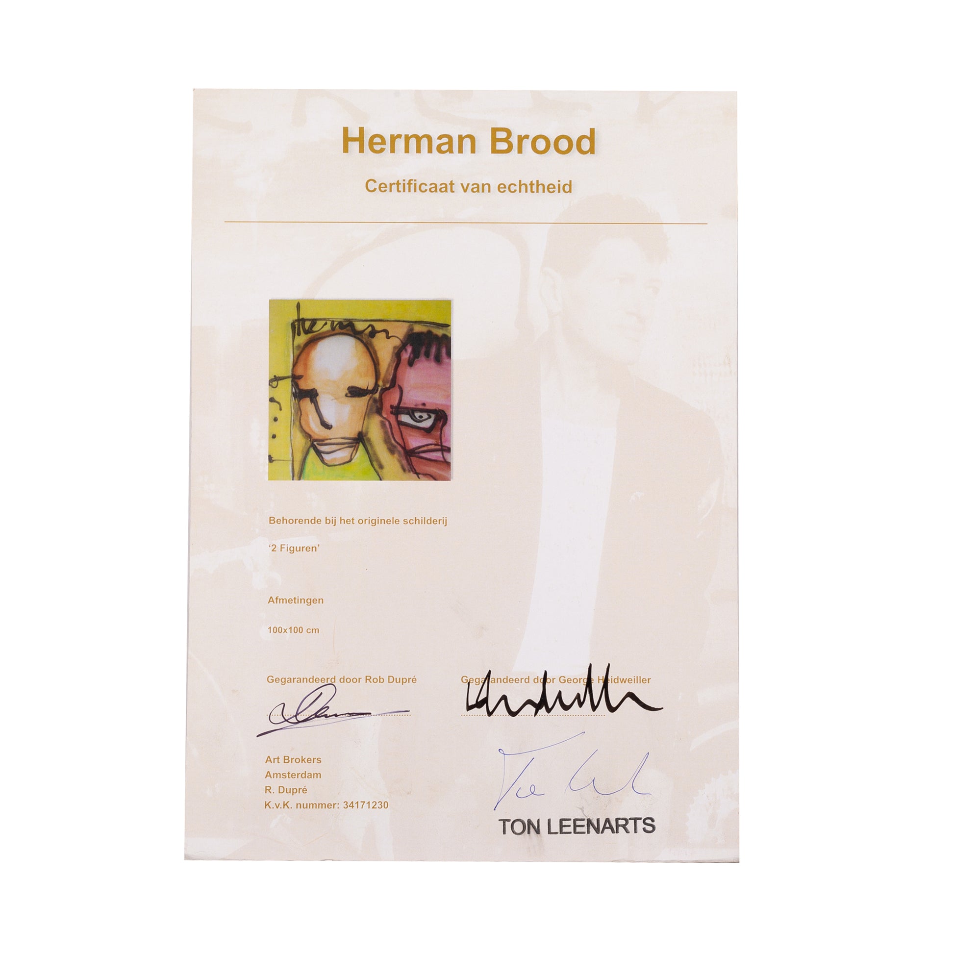 Herman Brood, '2 figuren'-6