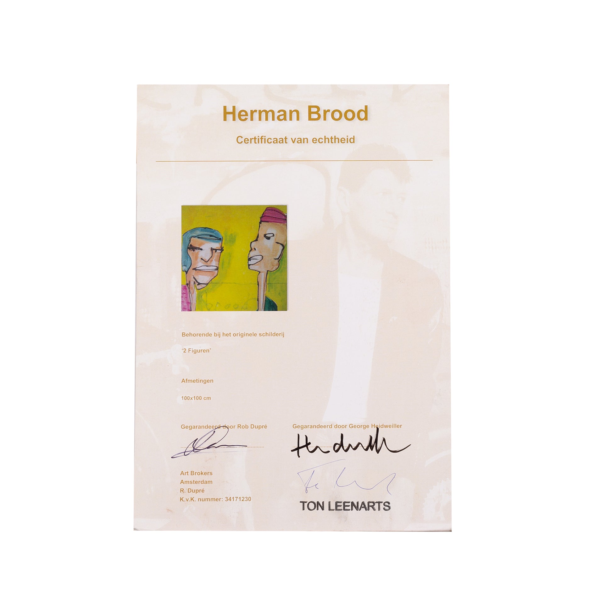 Herman Brood, '2 figuren'-6