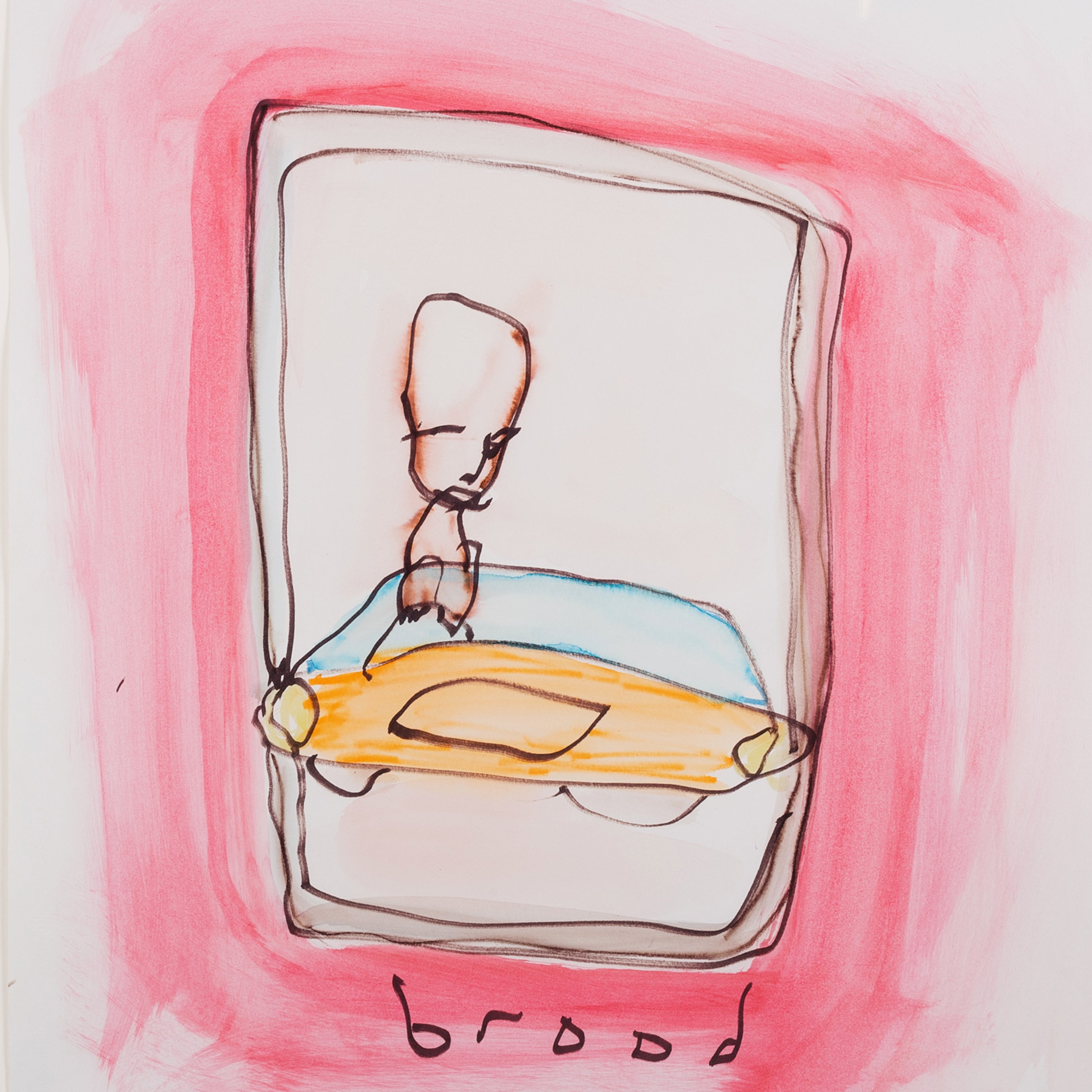 Herman Brood, 'Man met auto'