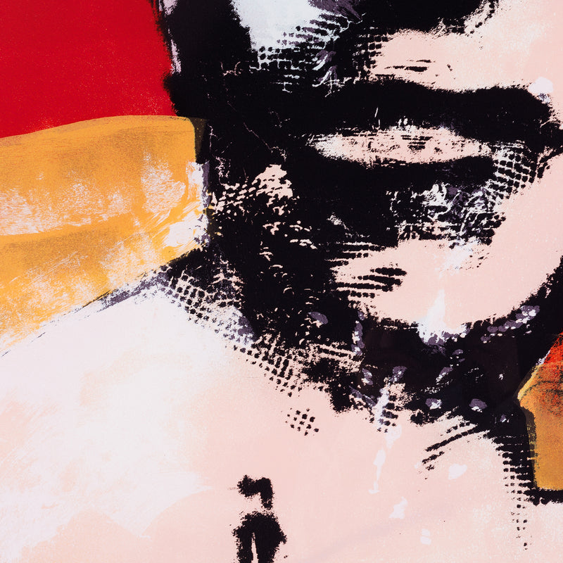 Herman Brood, 'Man met hond'; 2000-zoom-