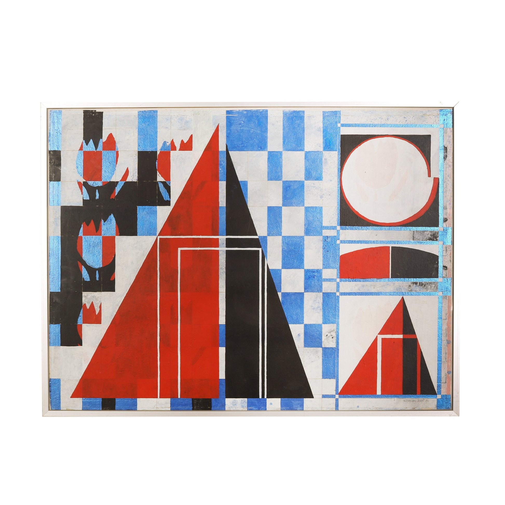 Jacques van Dorst, 'Hollands landschap'; 1992-1