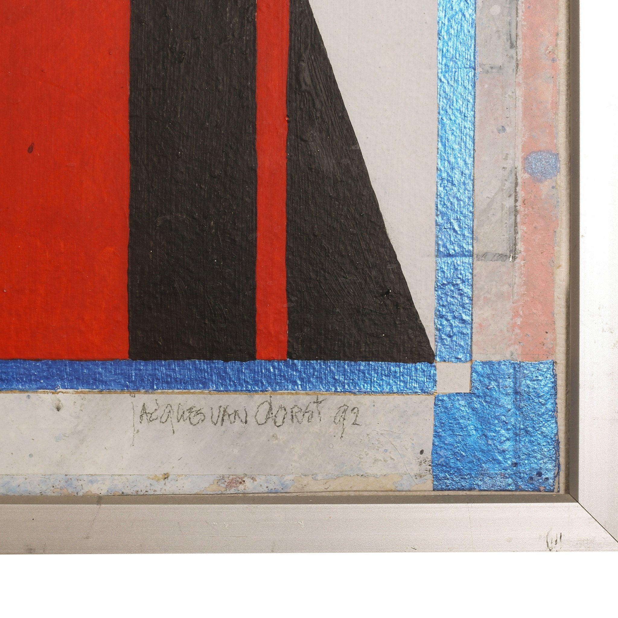 Jacques van Dorst, 'Hollands landschap'; 1992