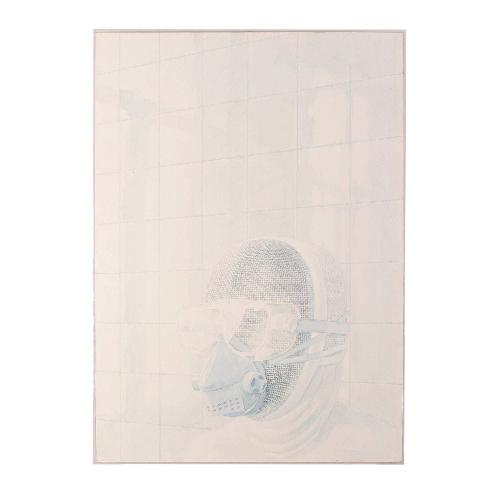 Maarten van Dreven, 'Gazen masker 3/4'; 1979-1