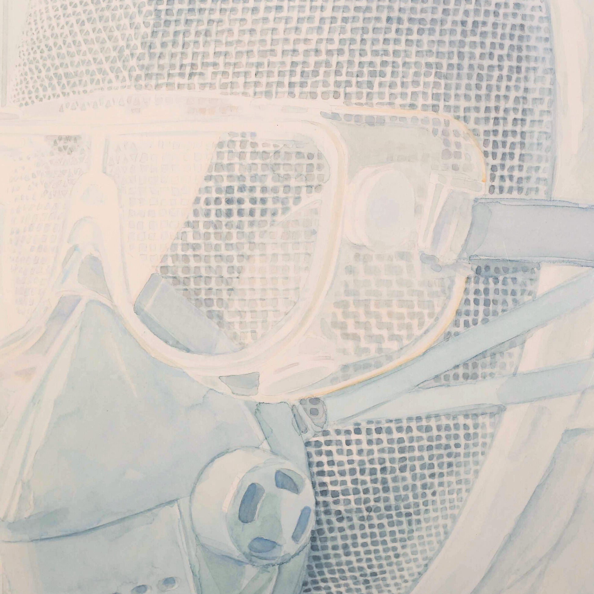 Maarten van Dreven, 'Gazen masker 3/4'; 1979-2