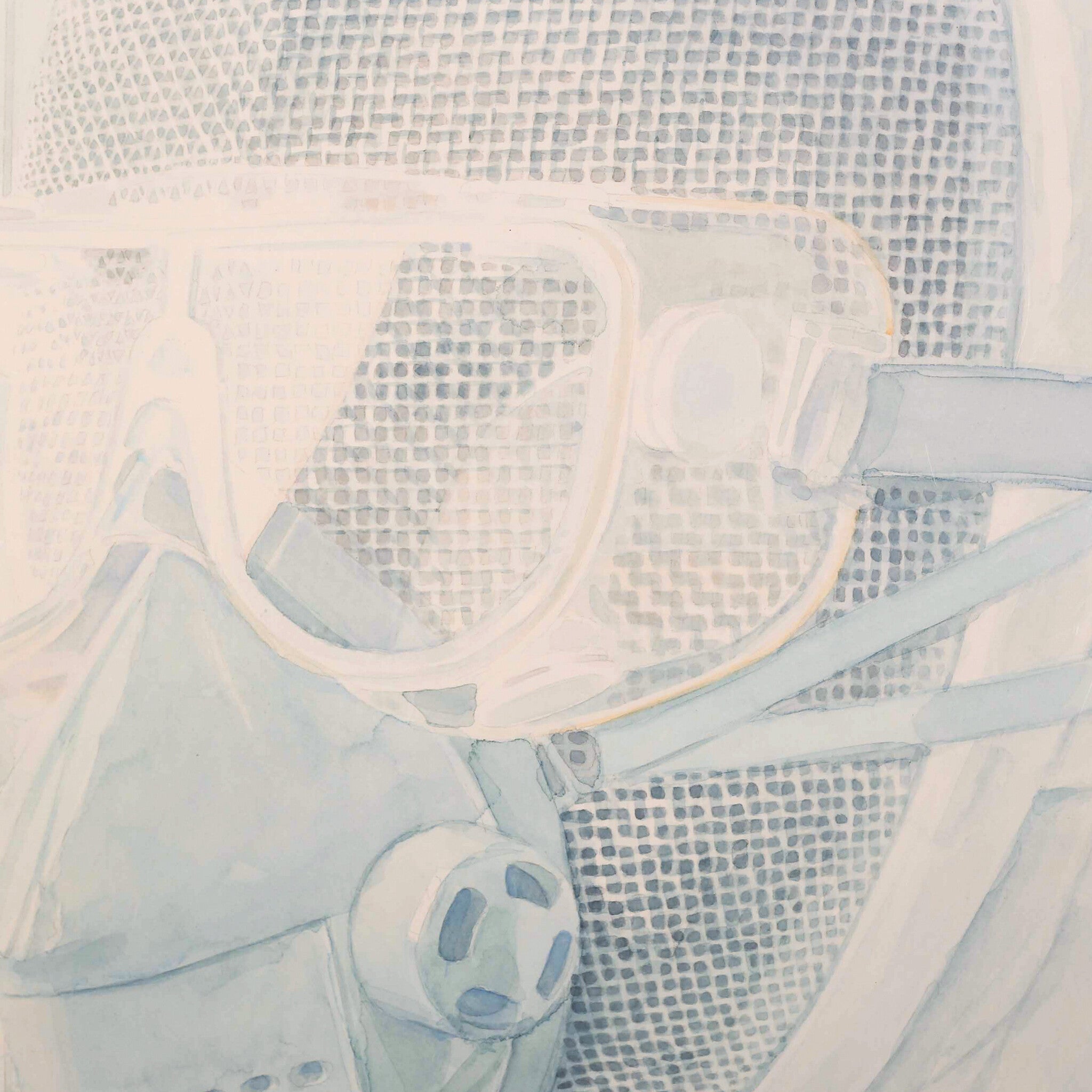 Maarten van Dreven, 'Gazen masker 3/4'; 1979-zoom-2