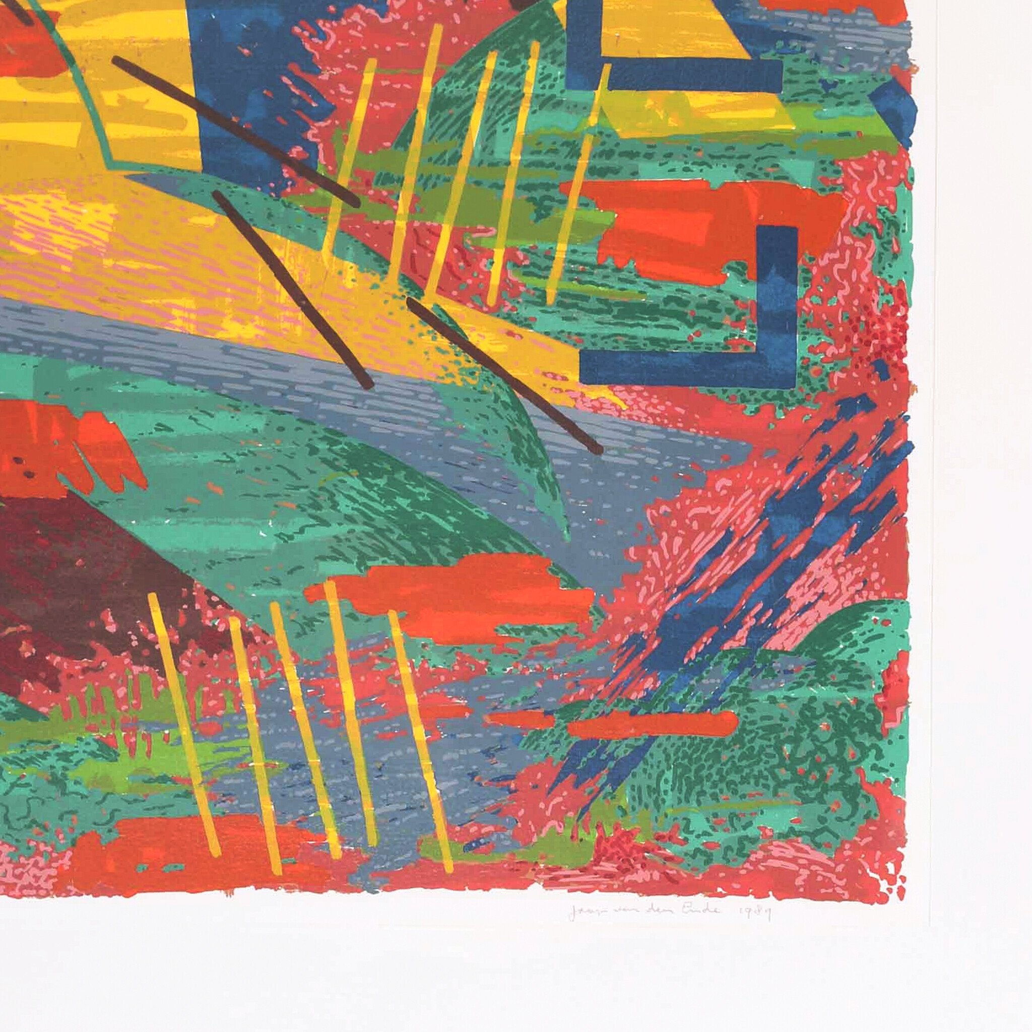 Jaap van den Ende, 'Zonder titel', 1989