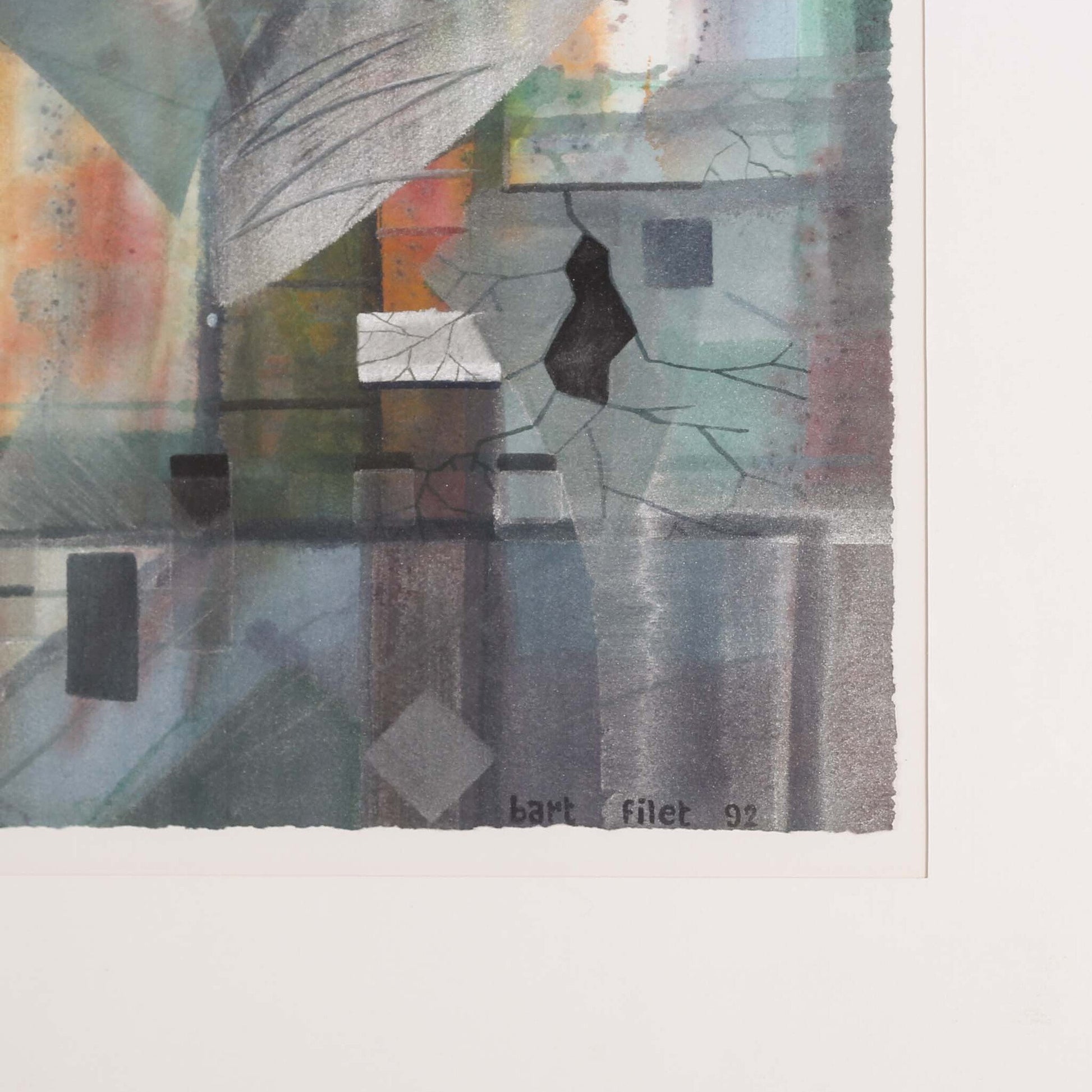 Bart Filet, 'Storm'; 1992-4