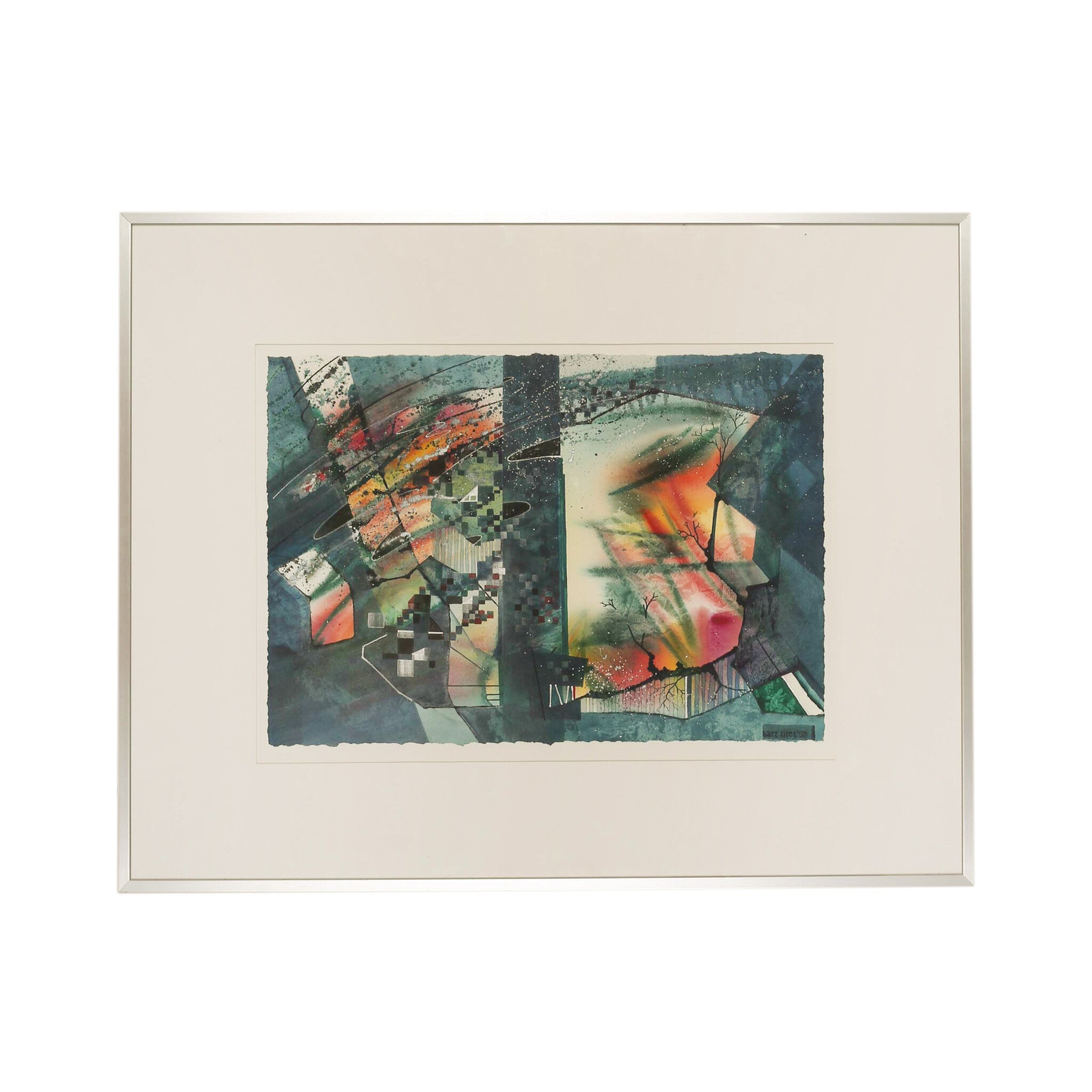 Bart Filet, 'Kaartenhuis'; 1993-zoom-1