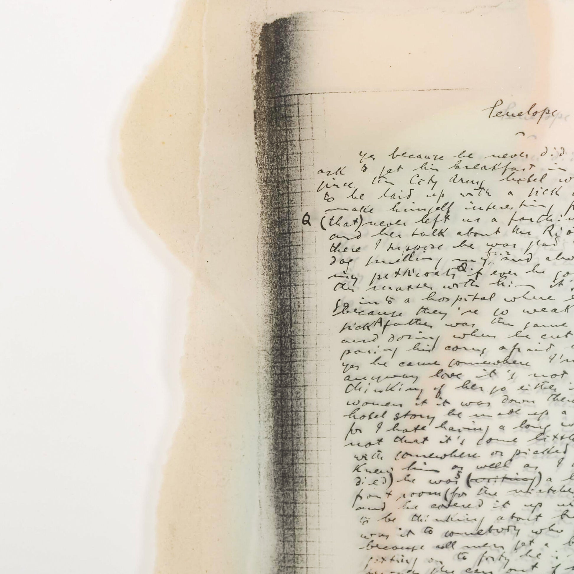 Inez Fritschy, 'James Joyce/ Ulysses III'-4