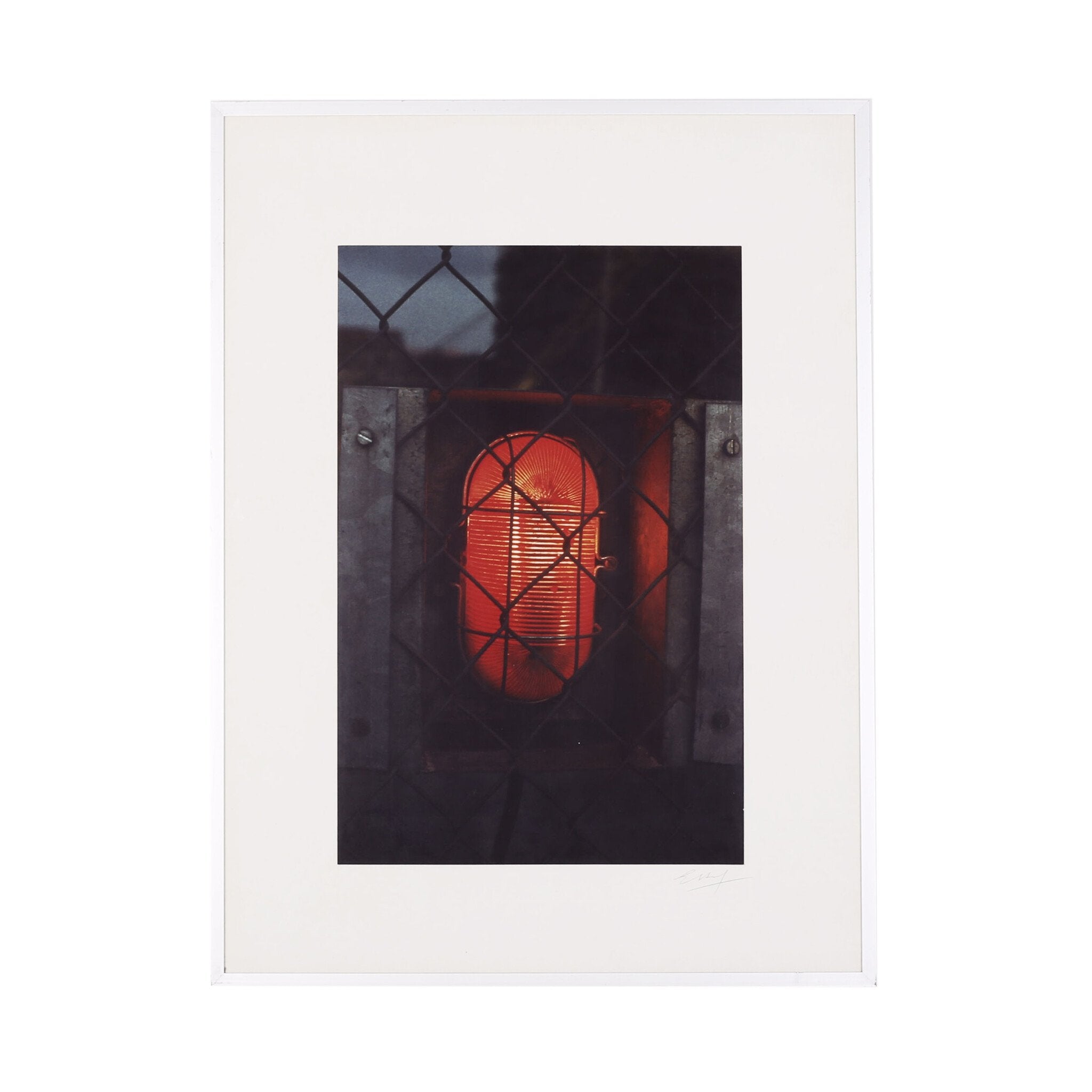 E.A. Hof, 'De rode lamp'; 1988