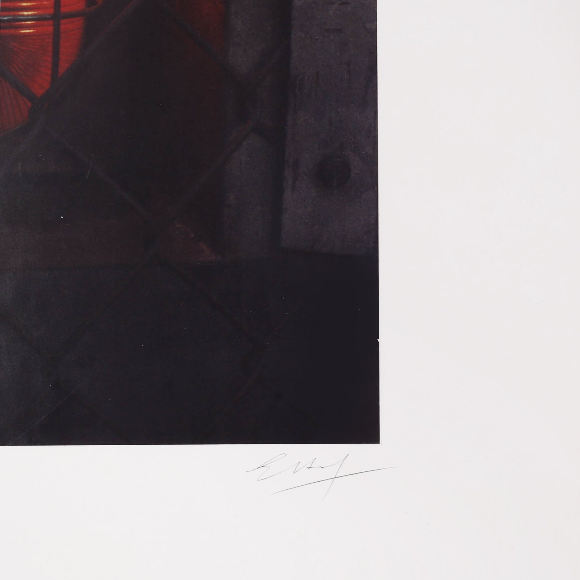 E.A. Hof, 'De rode lamp'; 1988-2
