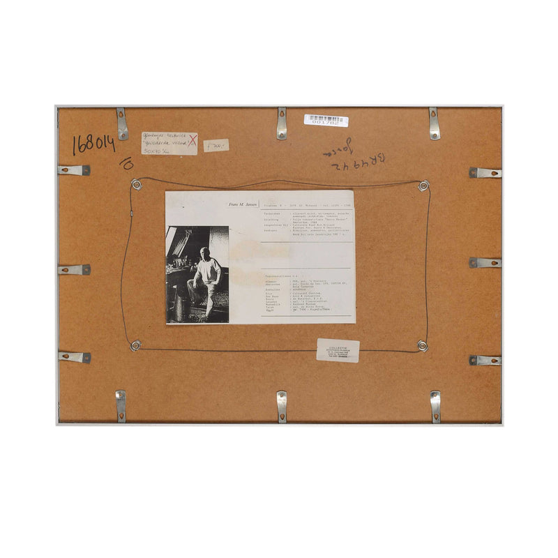 Frans M. Jansen, 'Gevederde vriend'; 1989-zoom-