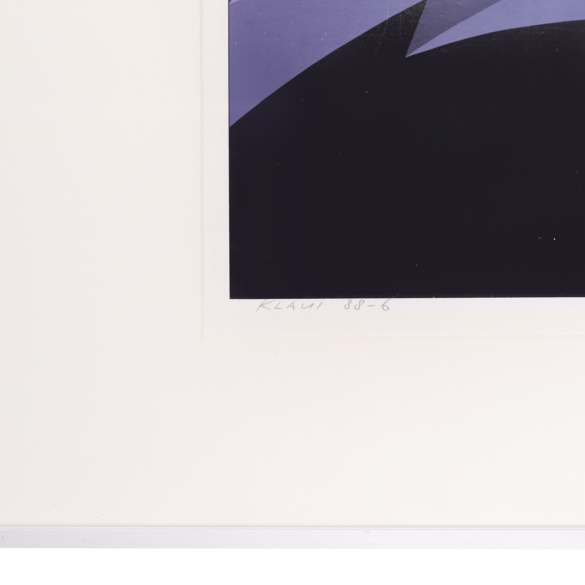 Hans Klaui, 'Zonder titel'; 1988-zoom-4