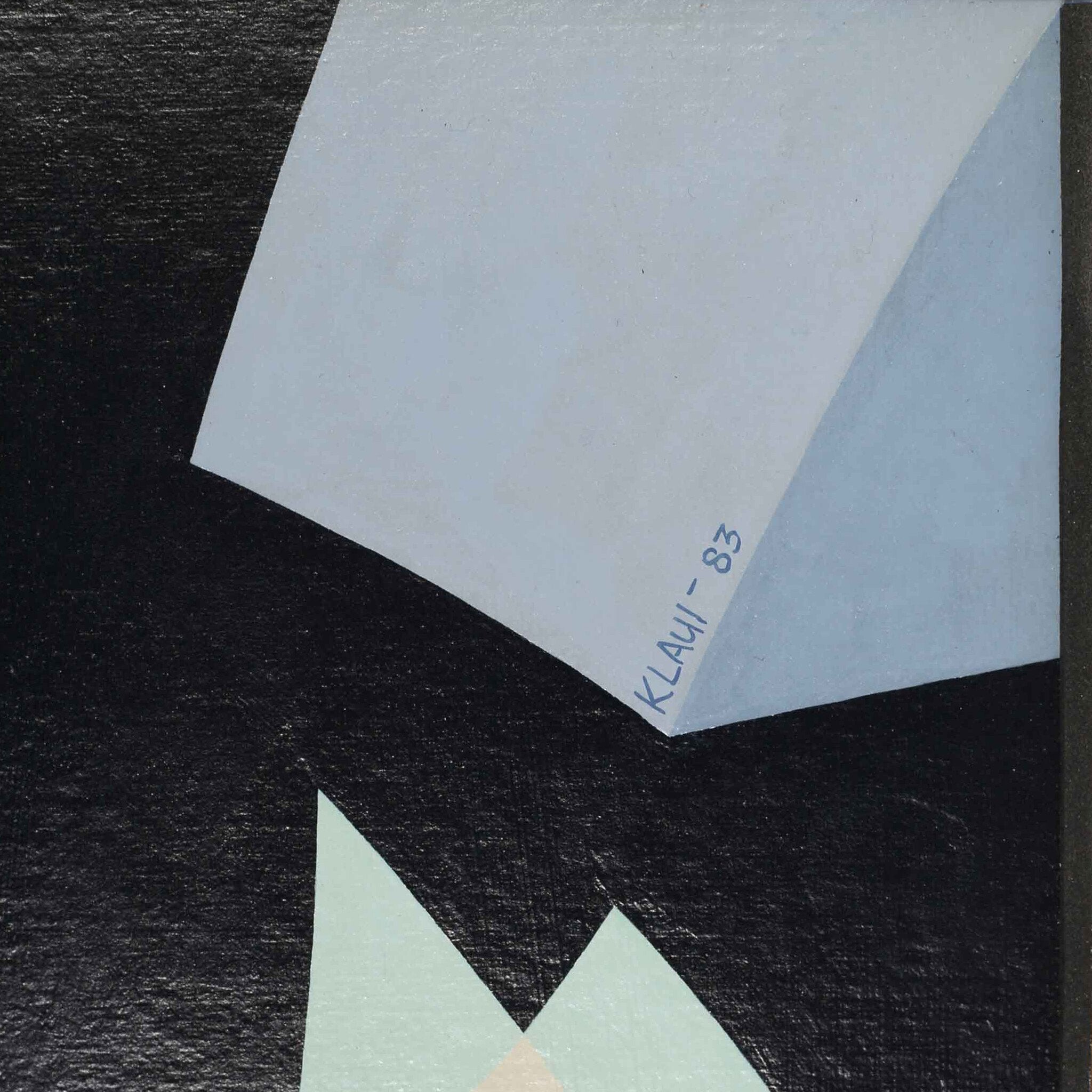 Hans Klaui, 'Zonder titel'; 1983
