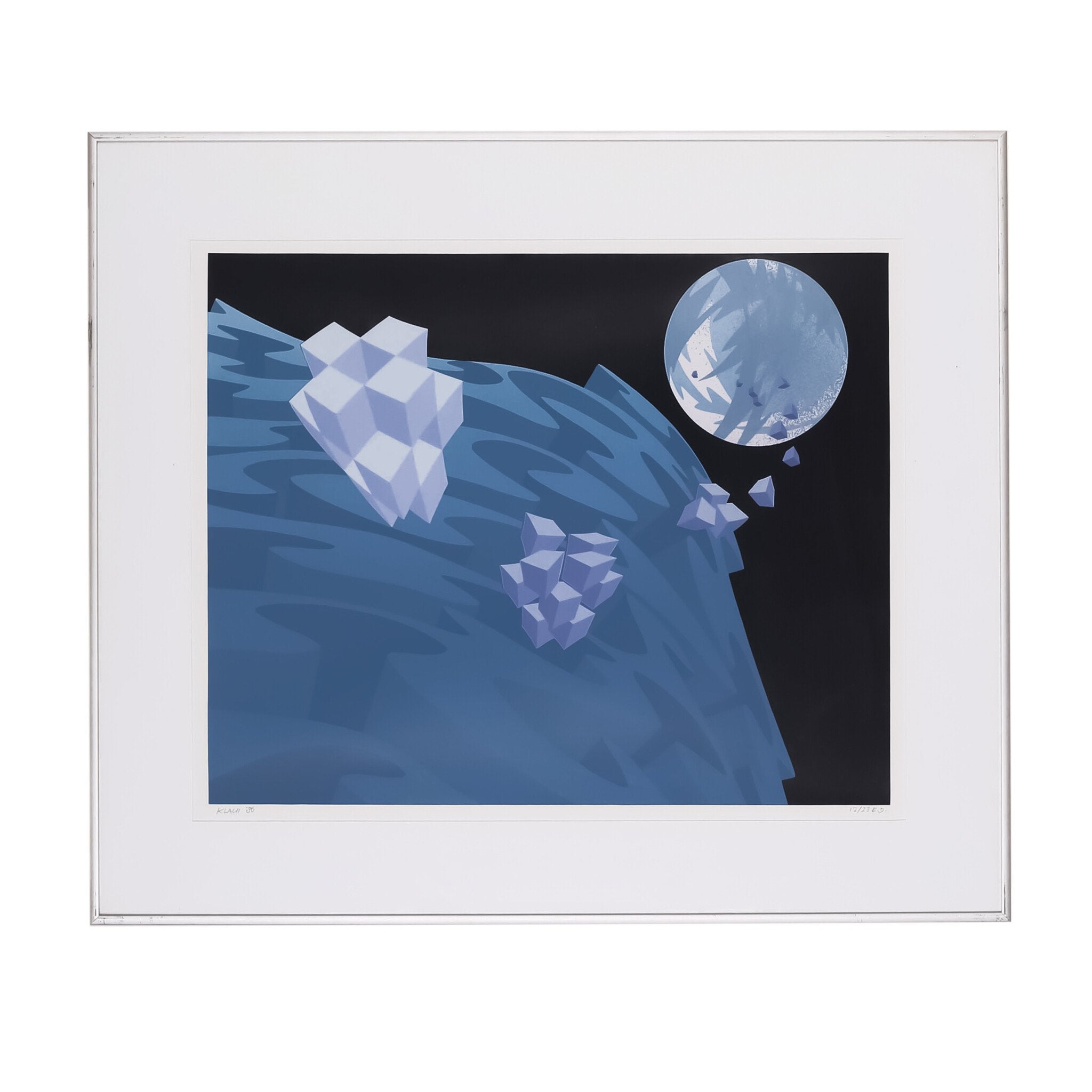 Hans Klaui, 'Zonder titel'; 1986