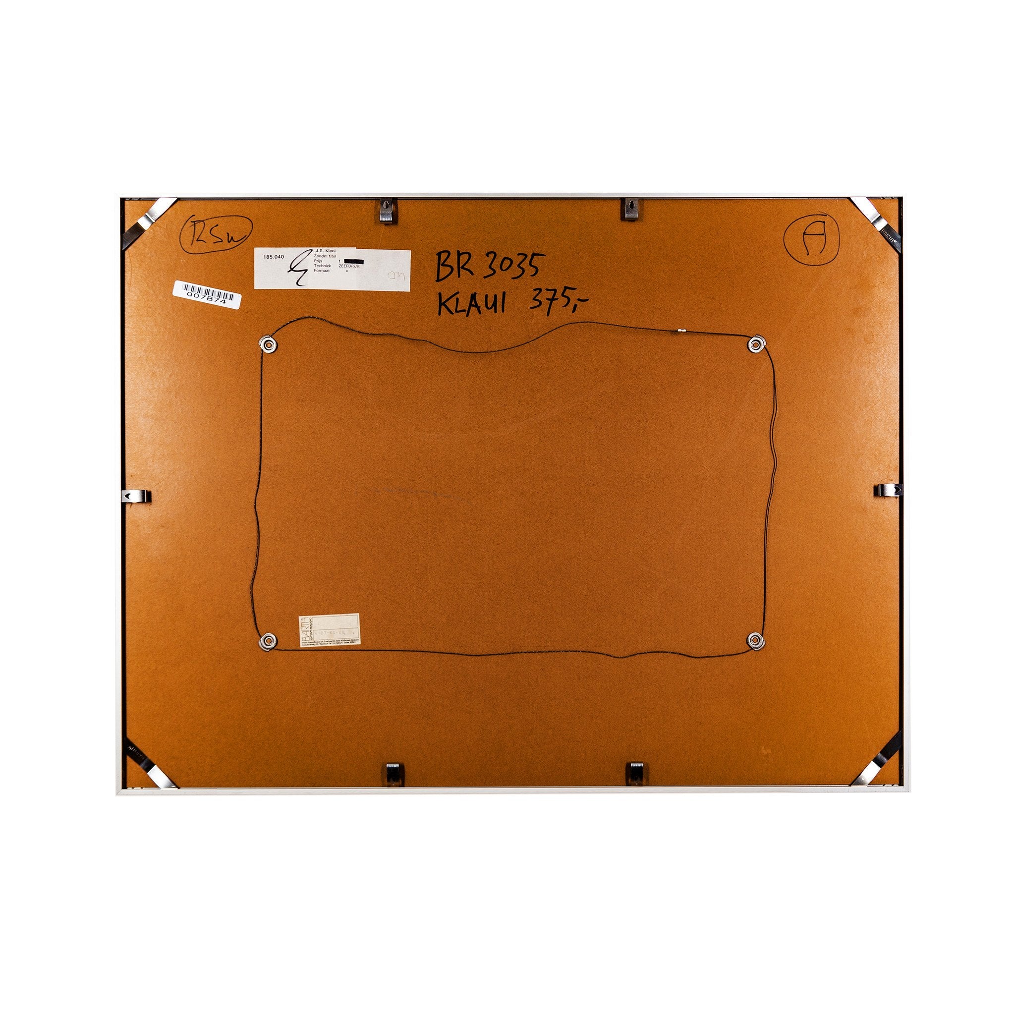 Hans Klaui, 'Zonder titel'; 1987-zoom-4