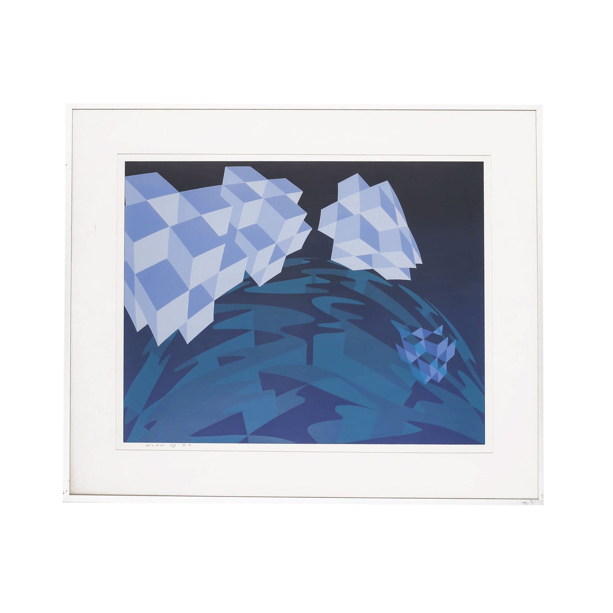 Hans Klaui, 'Zonder titel'; 1987-zoom-1