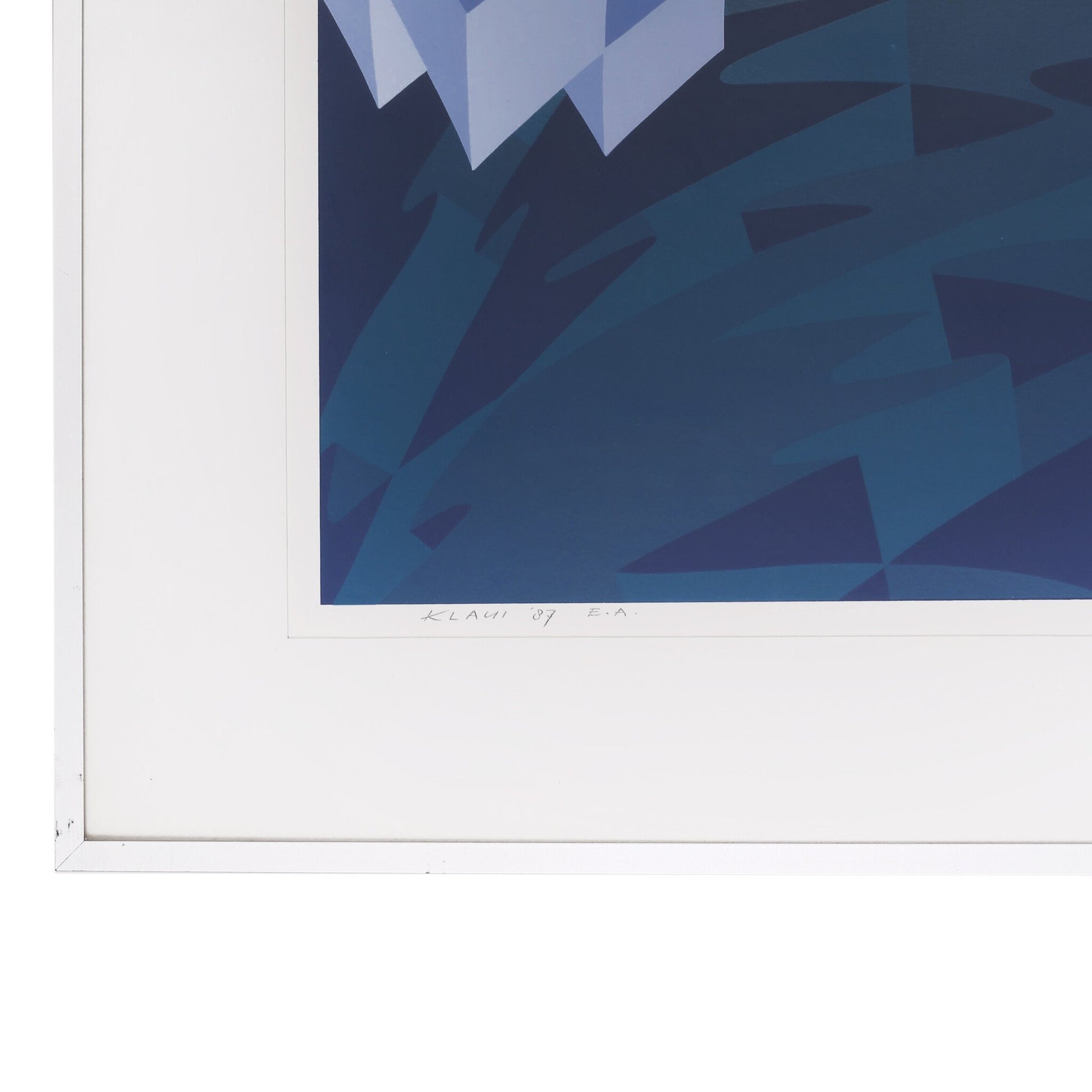 Hans Klaui, 'Zonder titel'; 1987-3